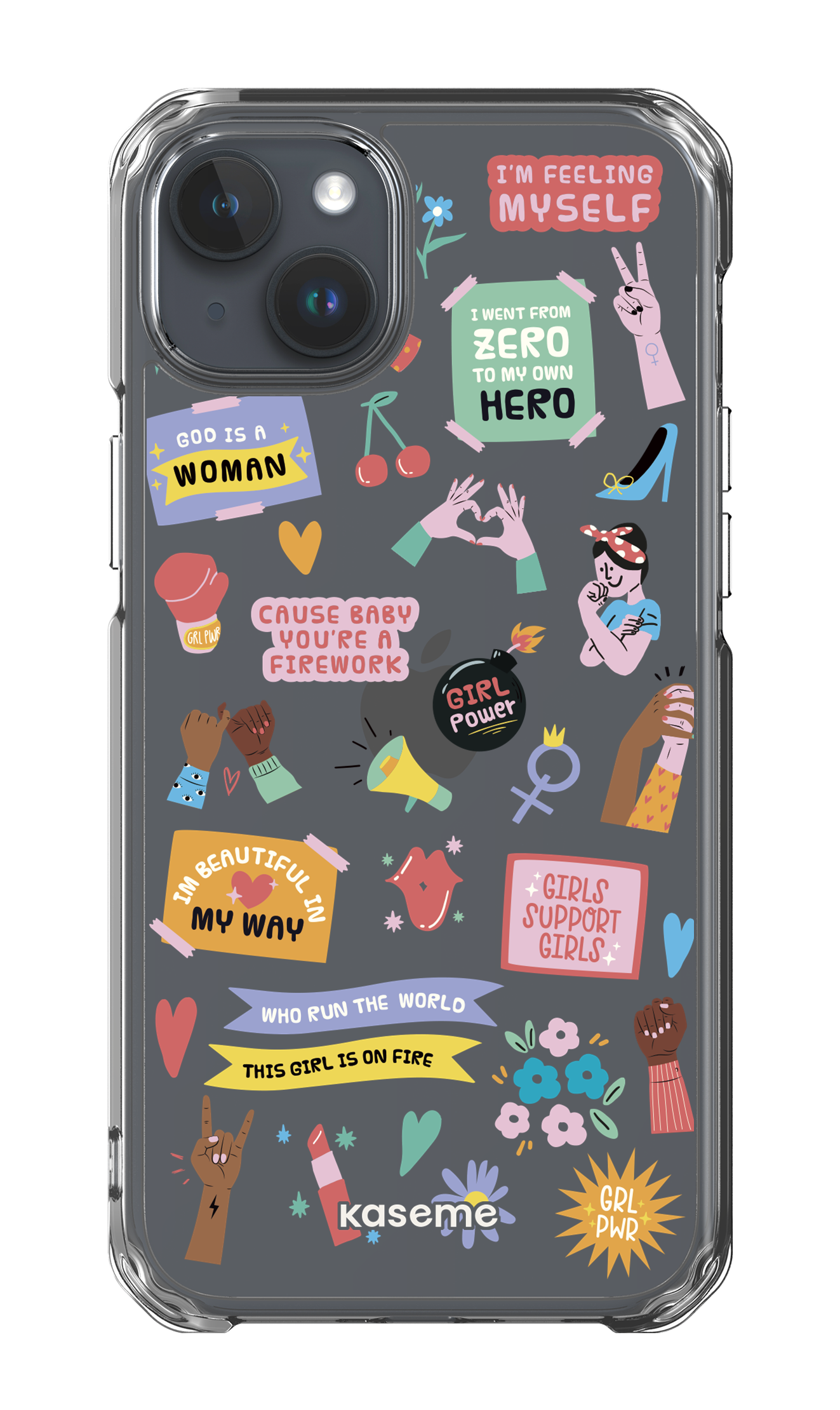 Girl Boss Clear Case - iPhone 15 Plus