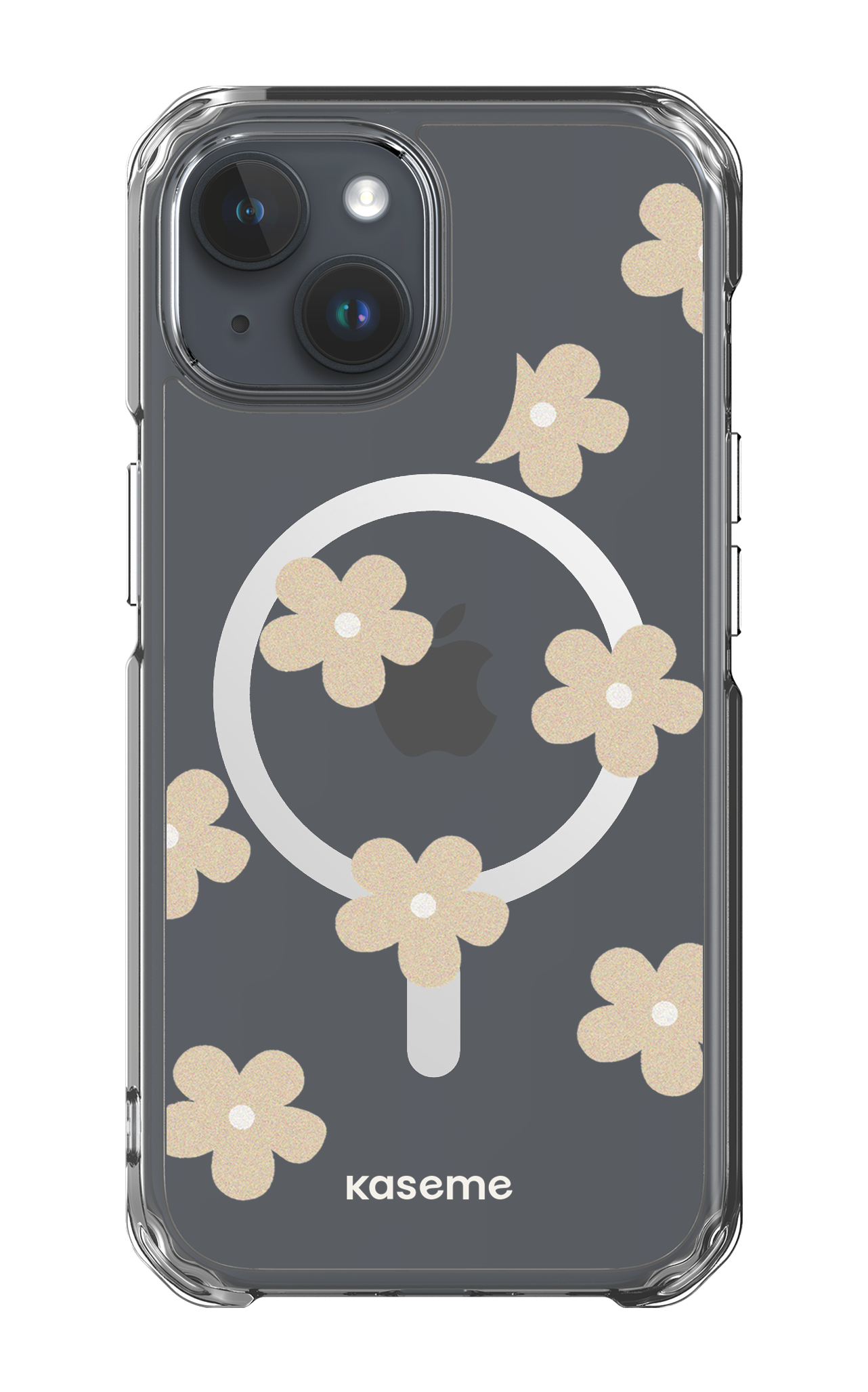 Woodstock Beige Clear Case - iPhone 15