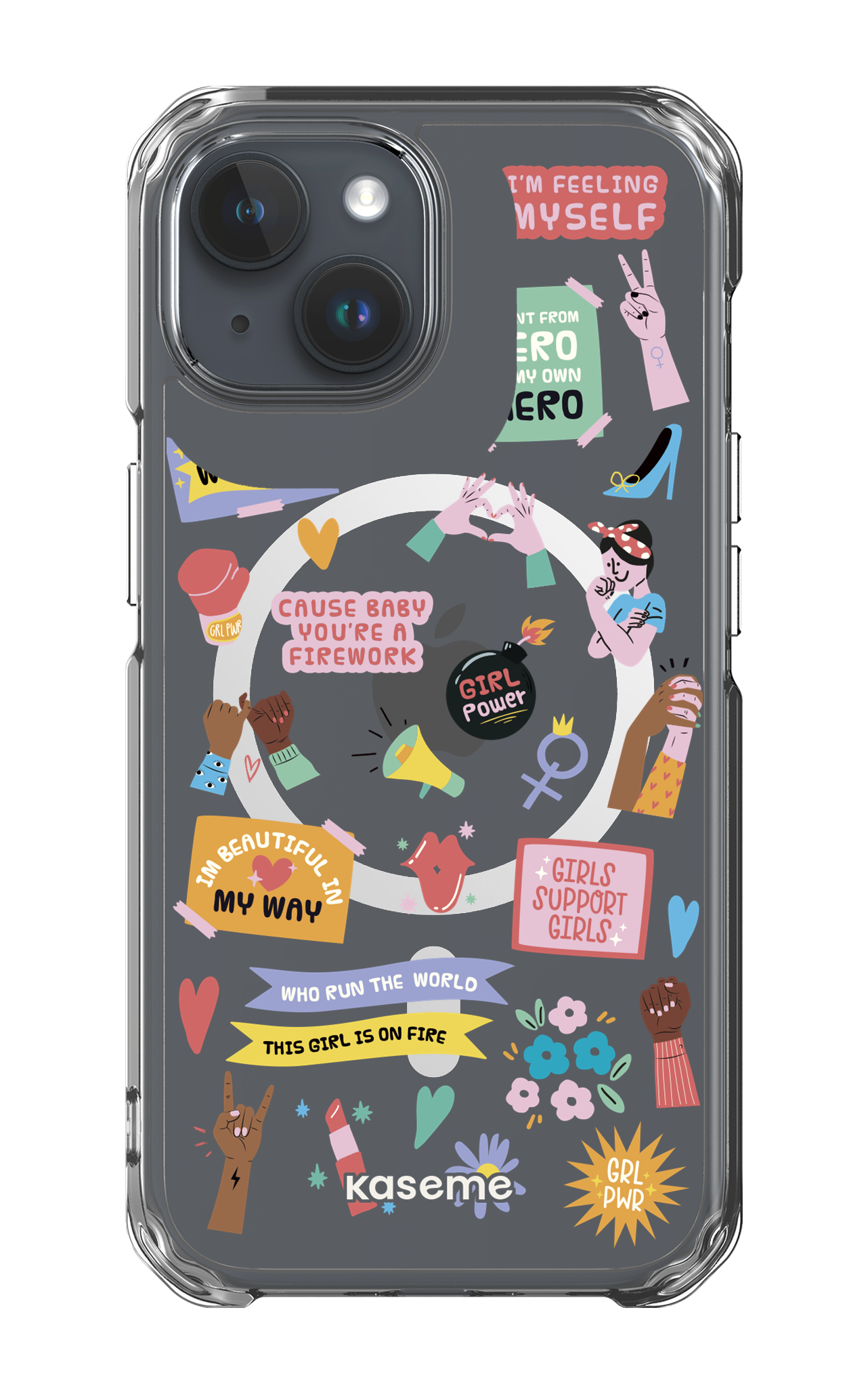 Girl Boss Clear Case - iPhone 15