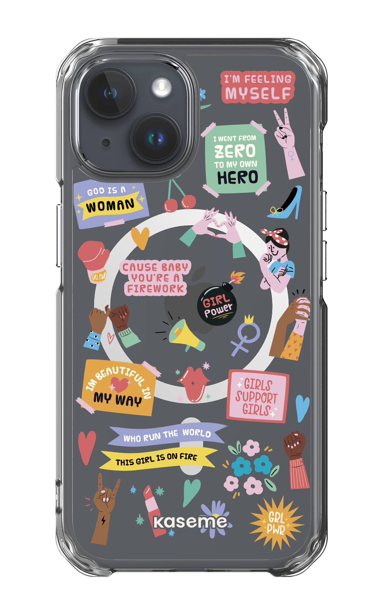 Girl Boss Clear Case - iPhone 15