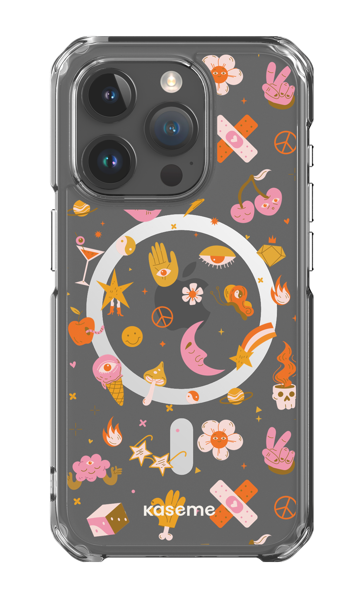 Psycho Clear Case - iPhone 15 Pro