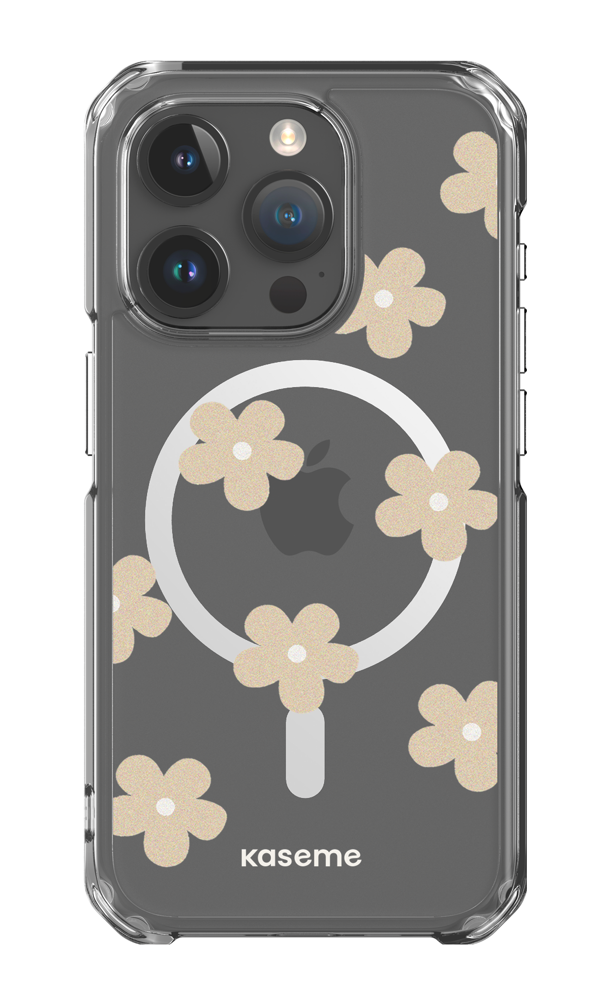 Woodstock Beige Clear Case - iPhone 15 Pro