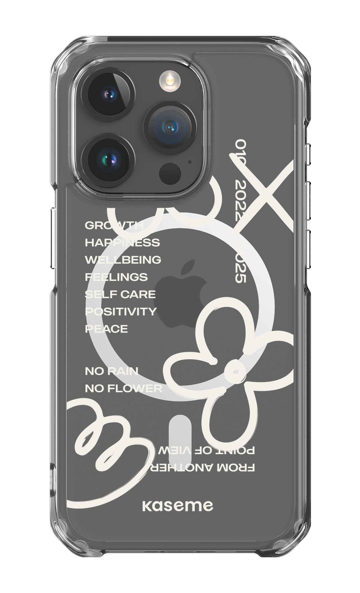 Feelings white clear case - iPhone 15 Pro