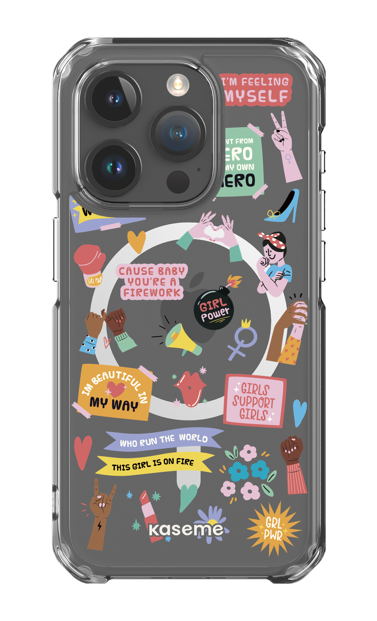 Girl Boss Clear Case - iPhone 15 Pro