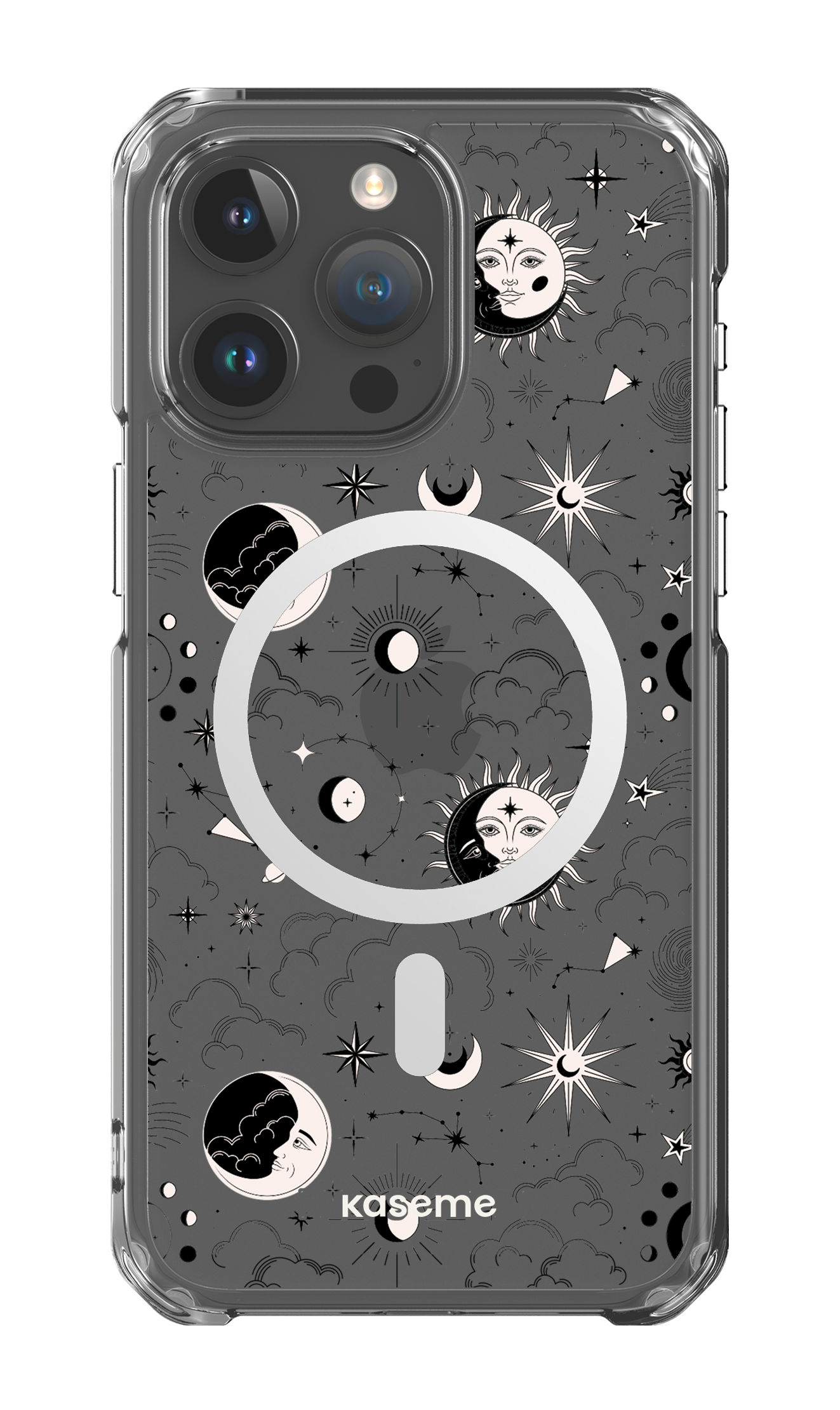 Milky Way Black Clear Case - iPhone 15 Pro Max