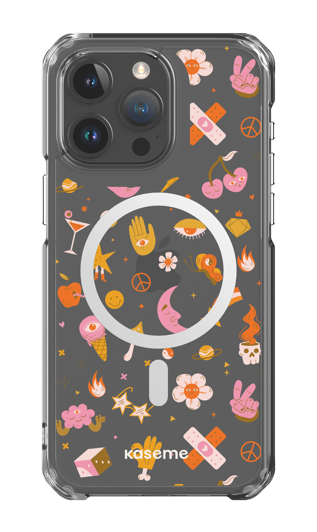 Psycho Clear Case - iPhone 15 Pro Max