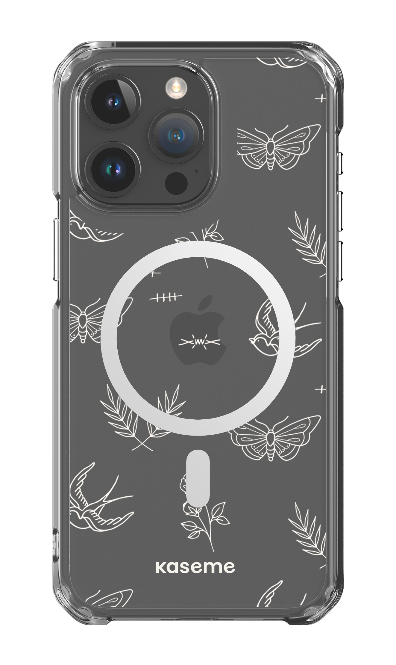 Ink white clear case - iPhone 15 Pro Max