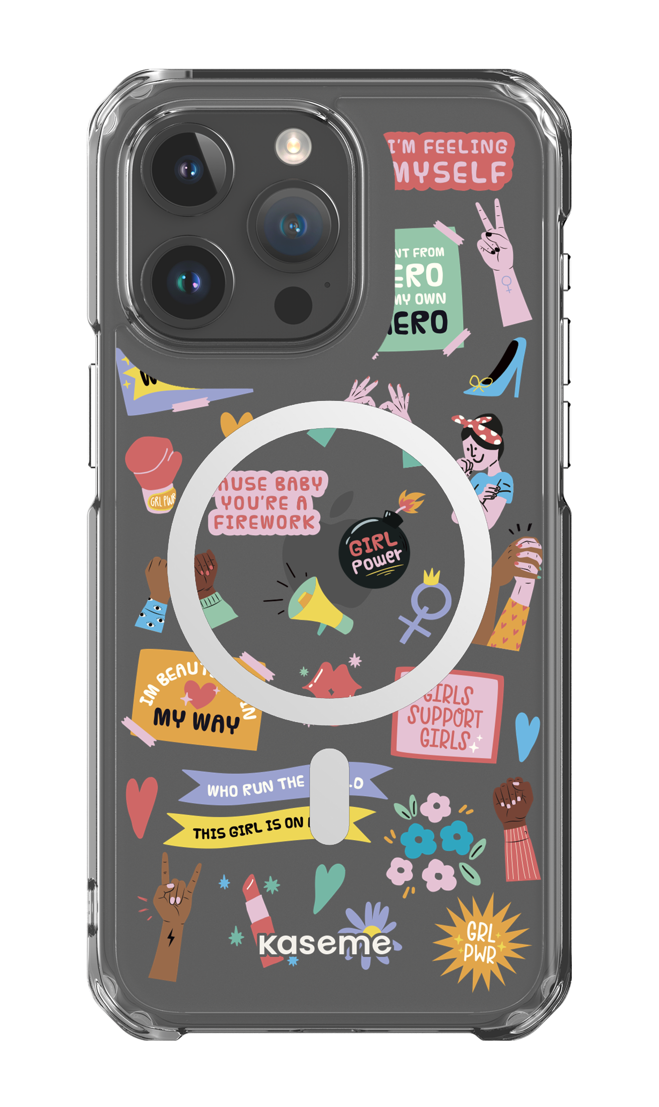 Girl Boss Clear Case - iPhone 15 Pro Max