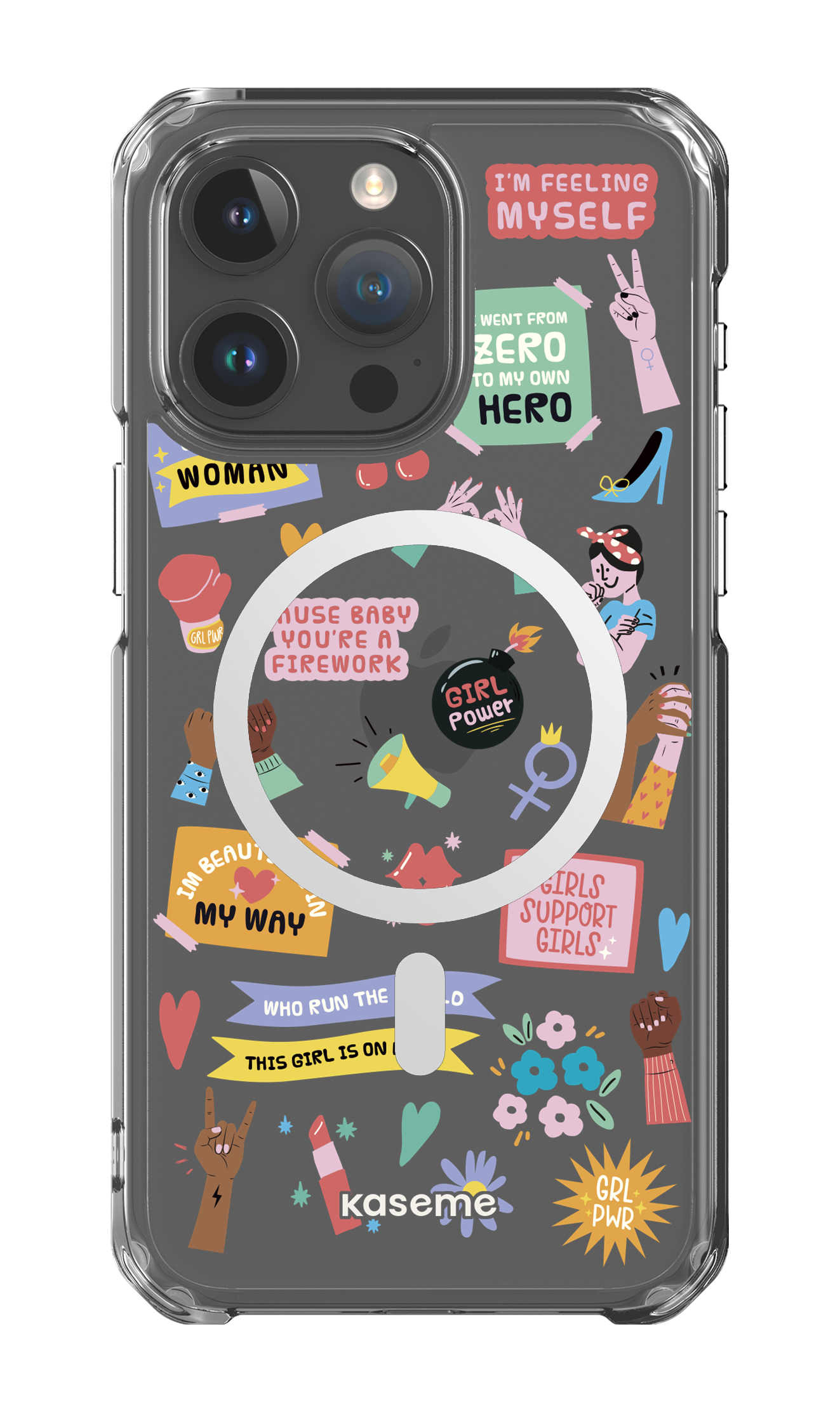 Girl Boss Clear Case - iPhone 15 Pro Max