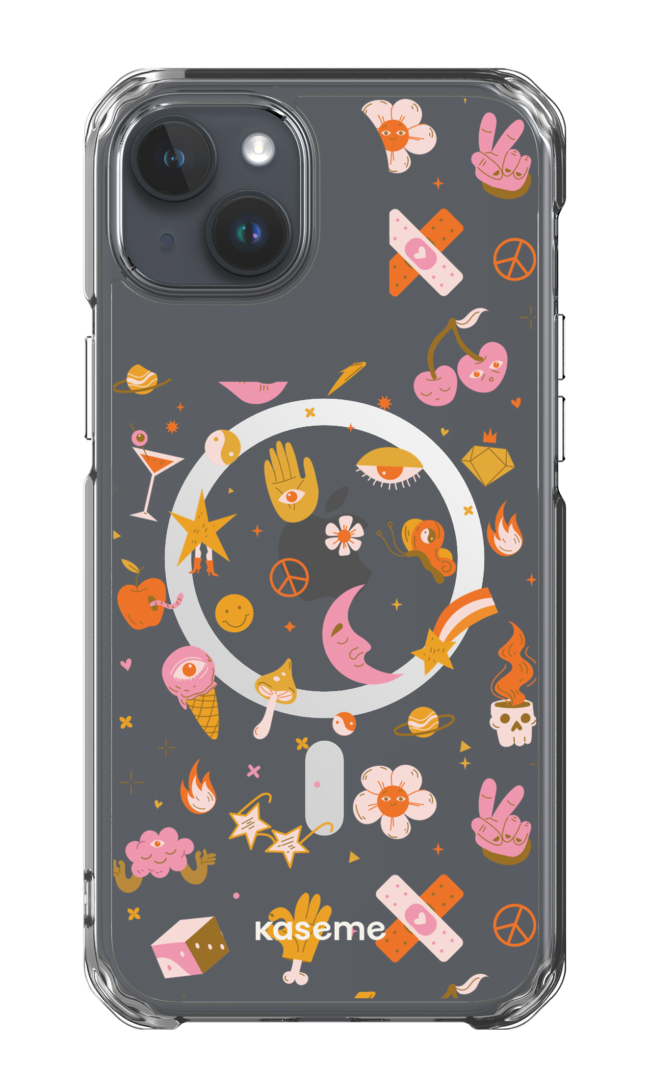 Psycho Clear Case - iPhone 15 Plus
