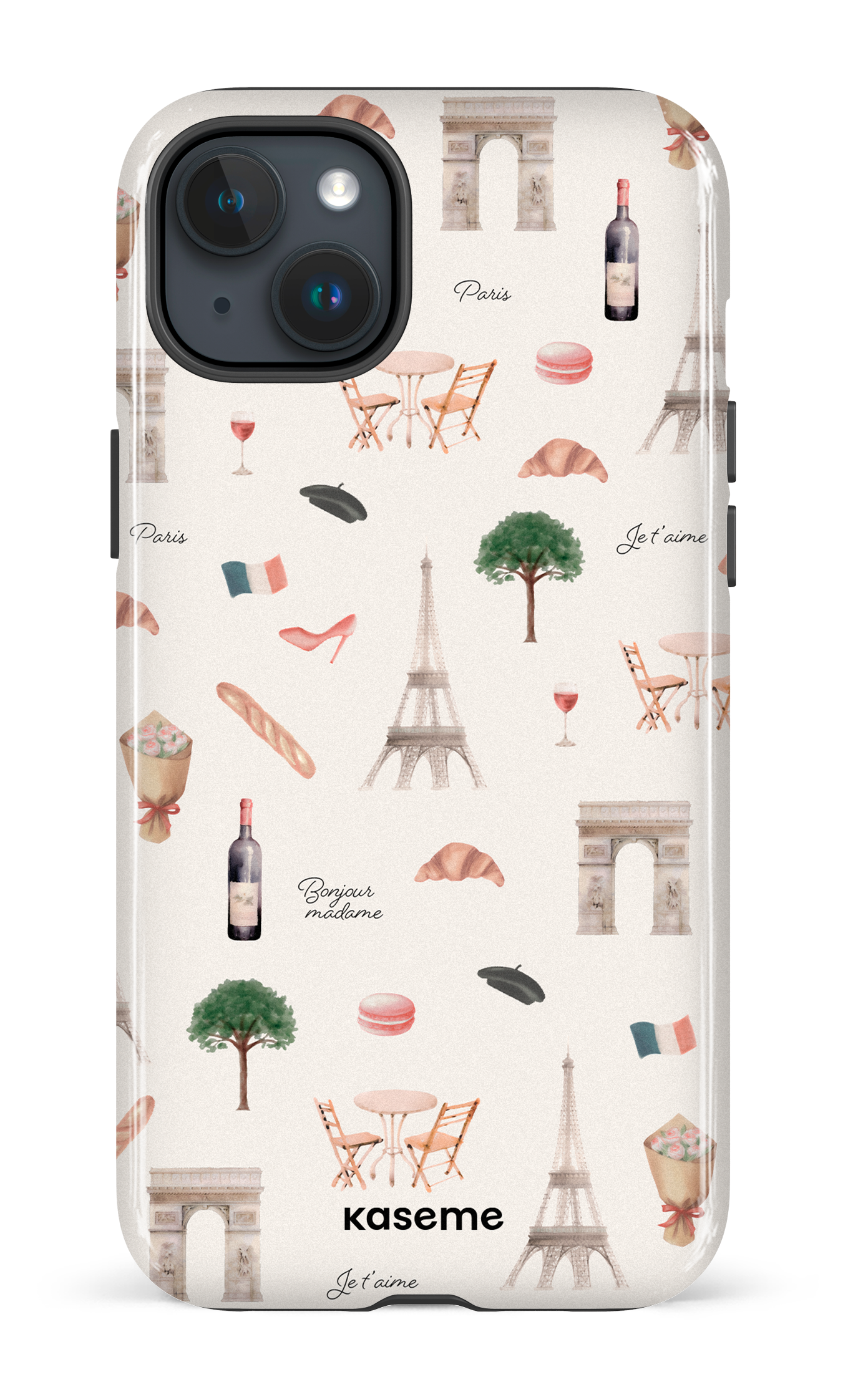 Je t'aime Paris - iPhone 15 Plus