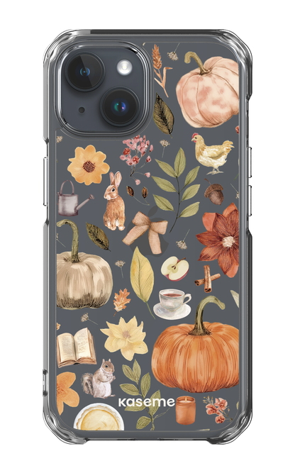 Harvest Hues Clear Case - iPhone 15