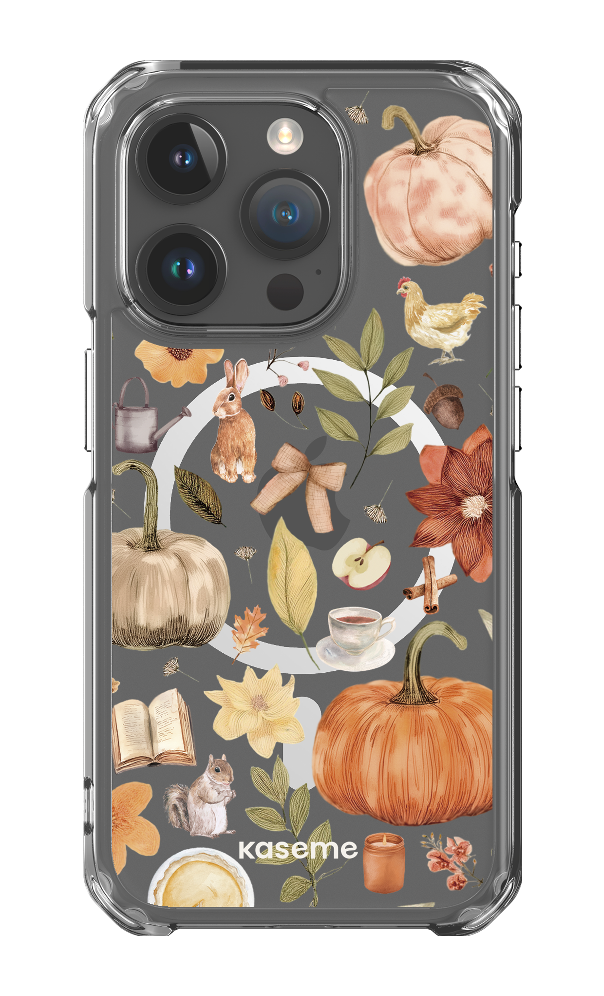 Harvest Hues Clear Case - iPhone 15 Pro