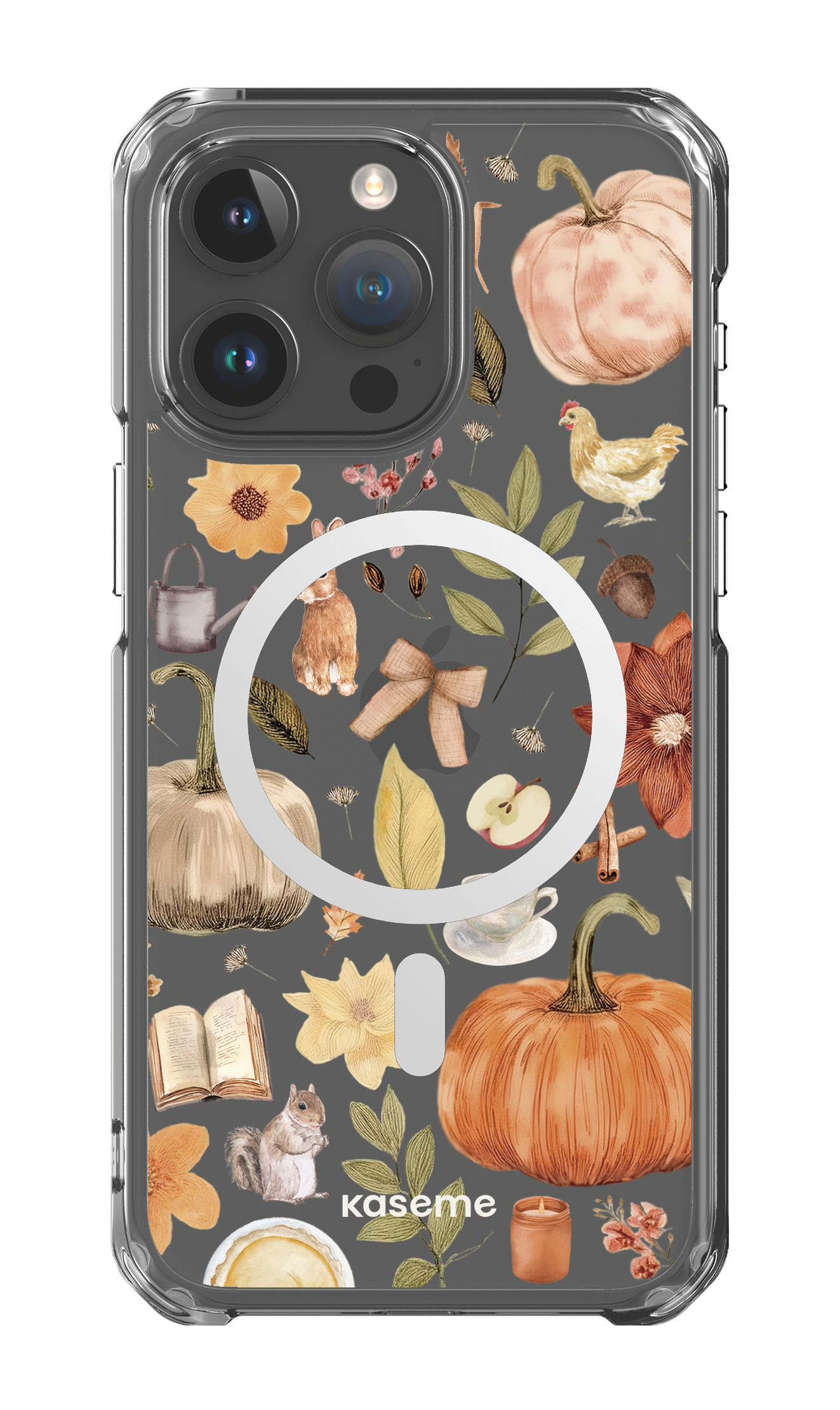 Harvest Hues Clear Case - iPhone 15 Pro Max