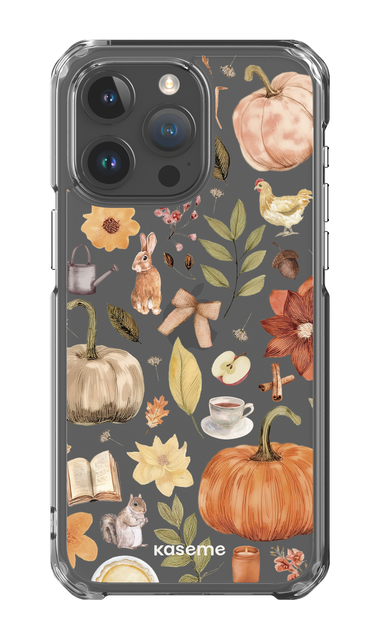 Harvest Hues Clear Case - iPhone 15 Pro Max