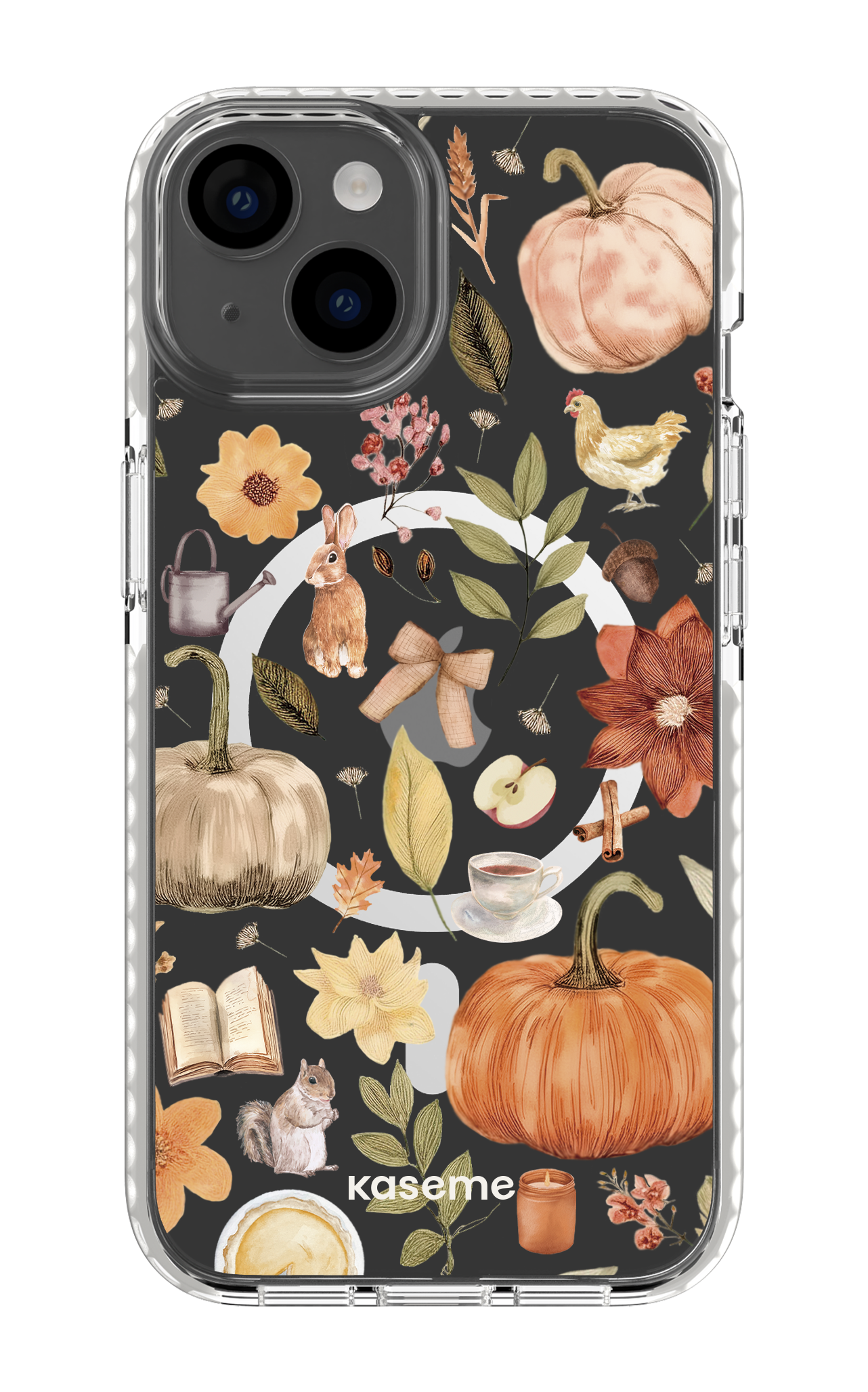 Harvest Hues Clear Case - iPhone 14