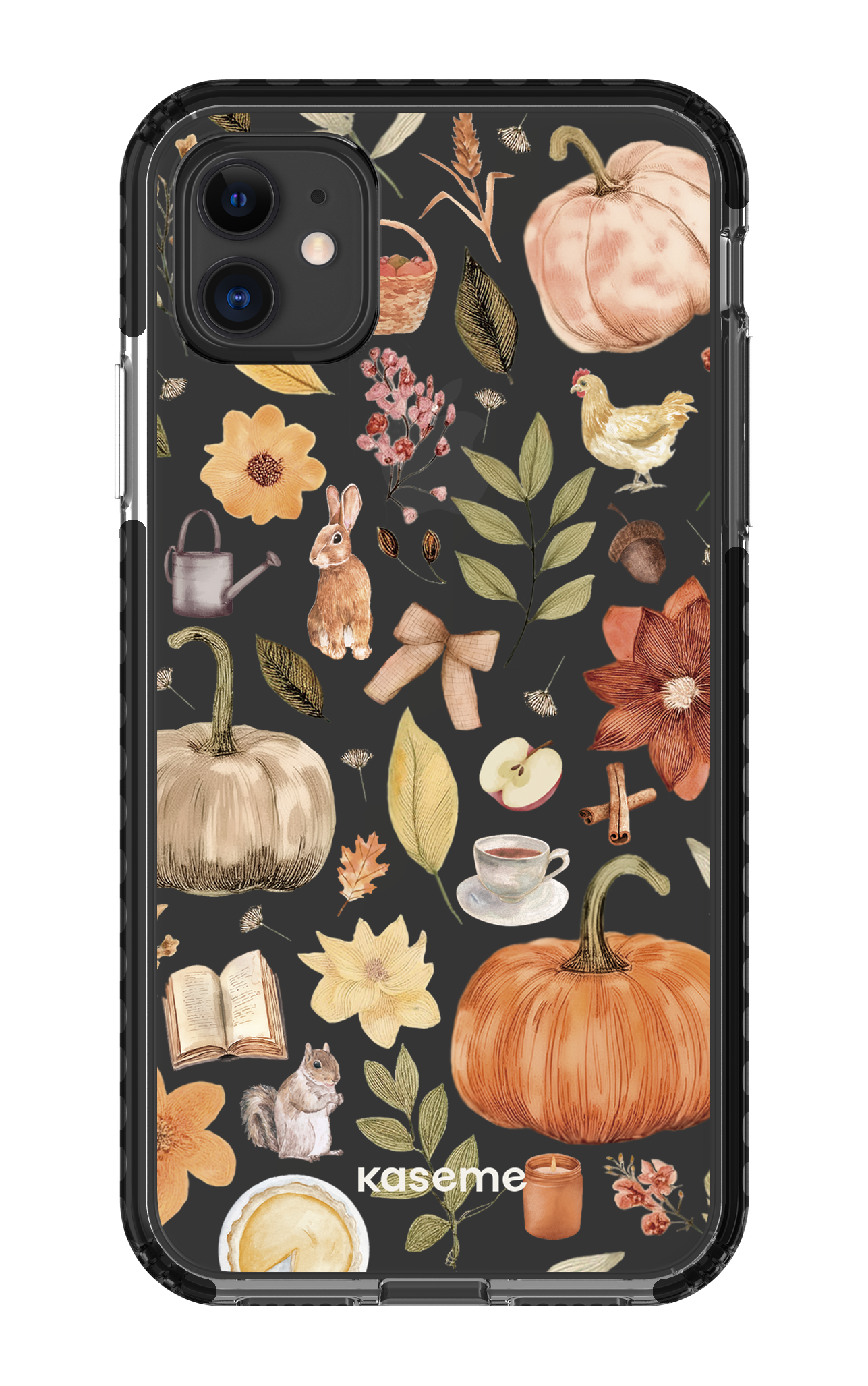 Harvest Hues Clear Case - iPhone 11