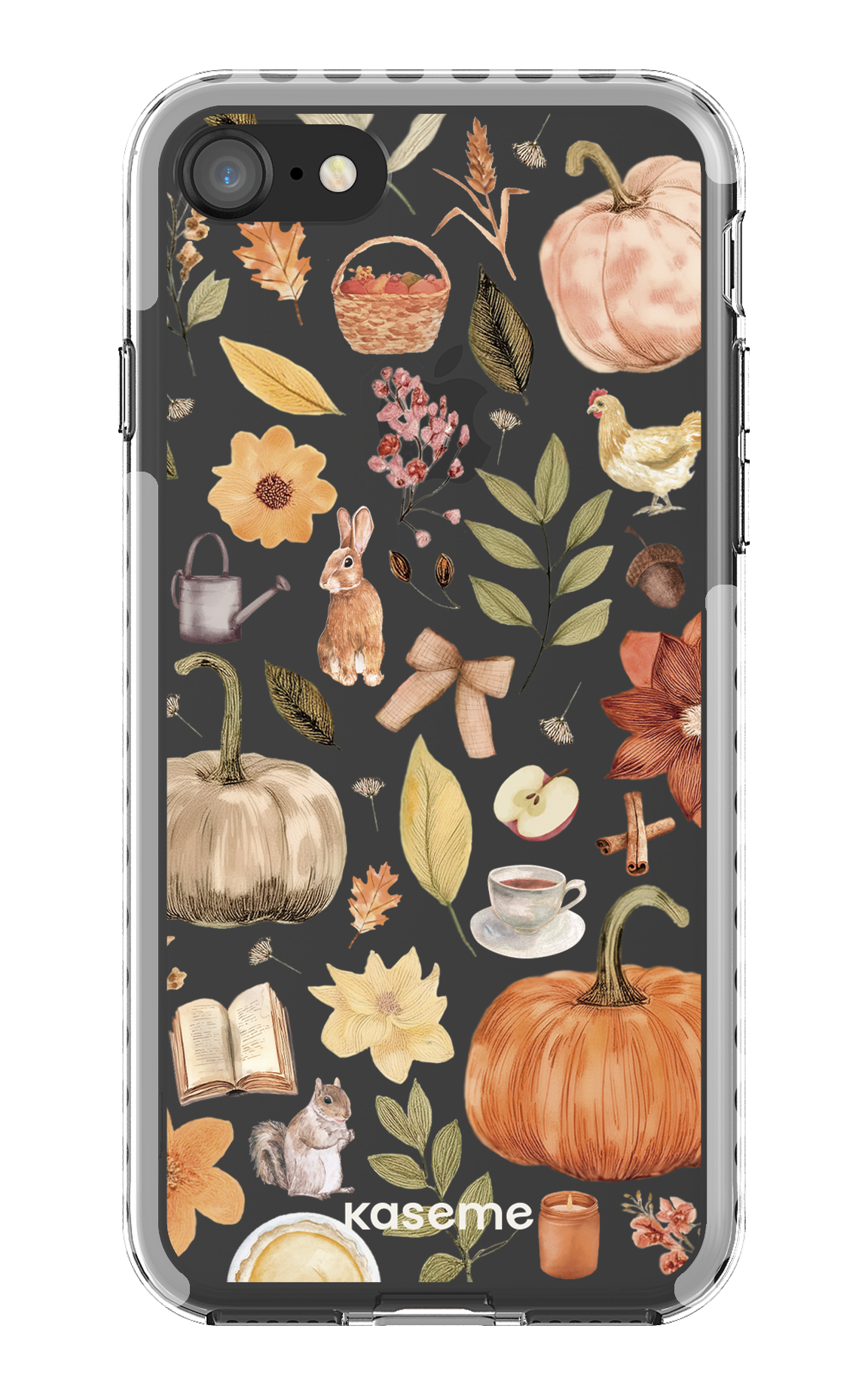 Harvest Hues Clear Case - iPhone SE 2020 / 2022