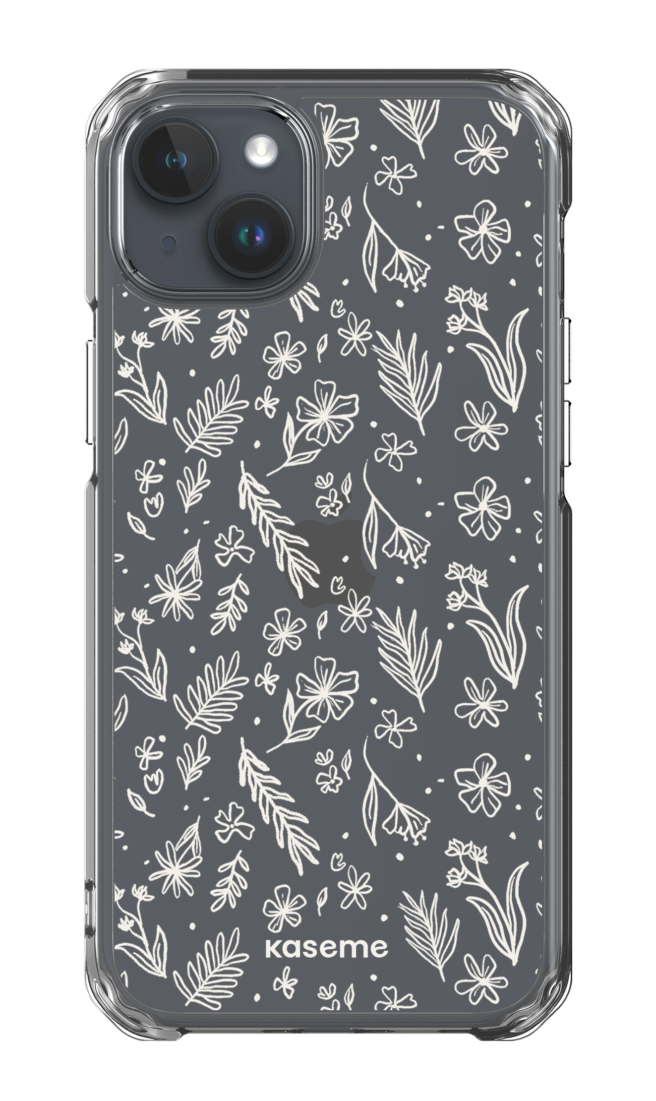 Olive Branch Clear Case - iPhone 15 Plus