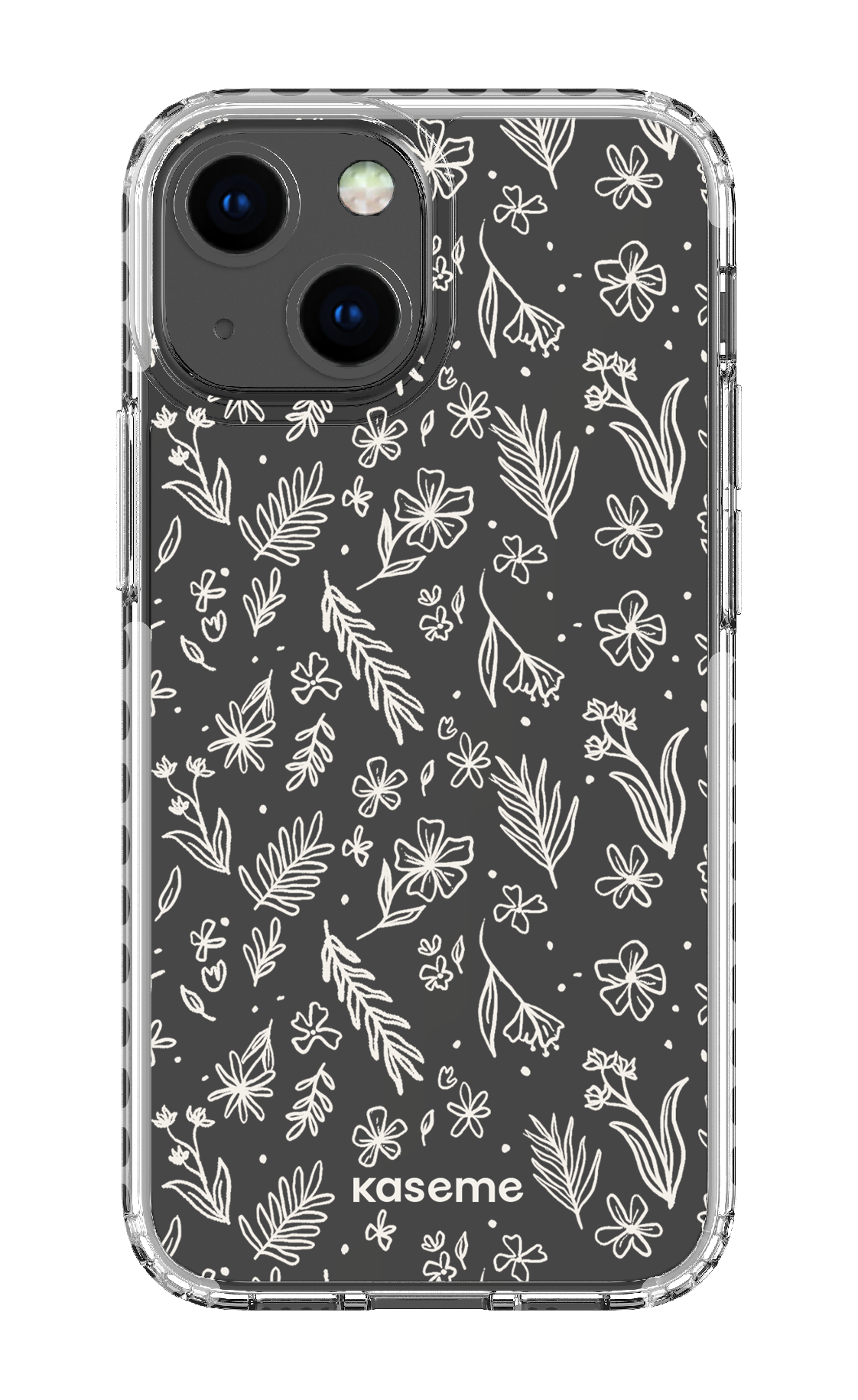 Olive Branch Clear Case - iPhone 13 Mini