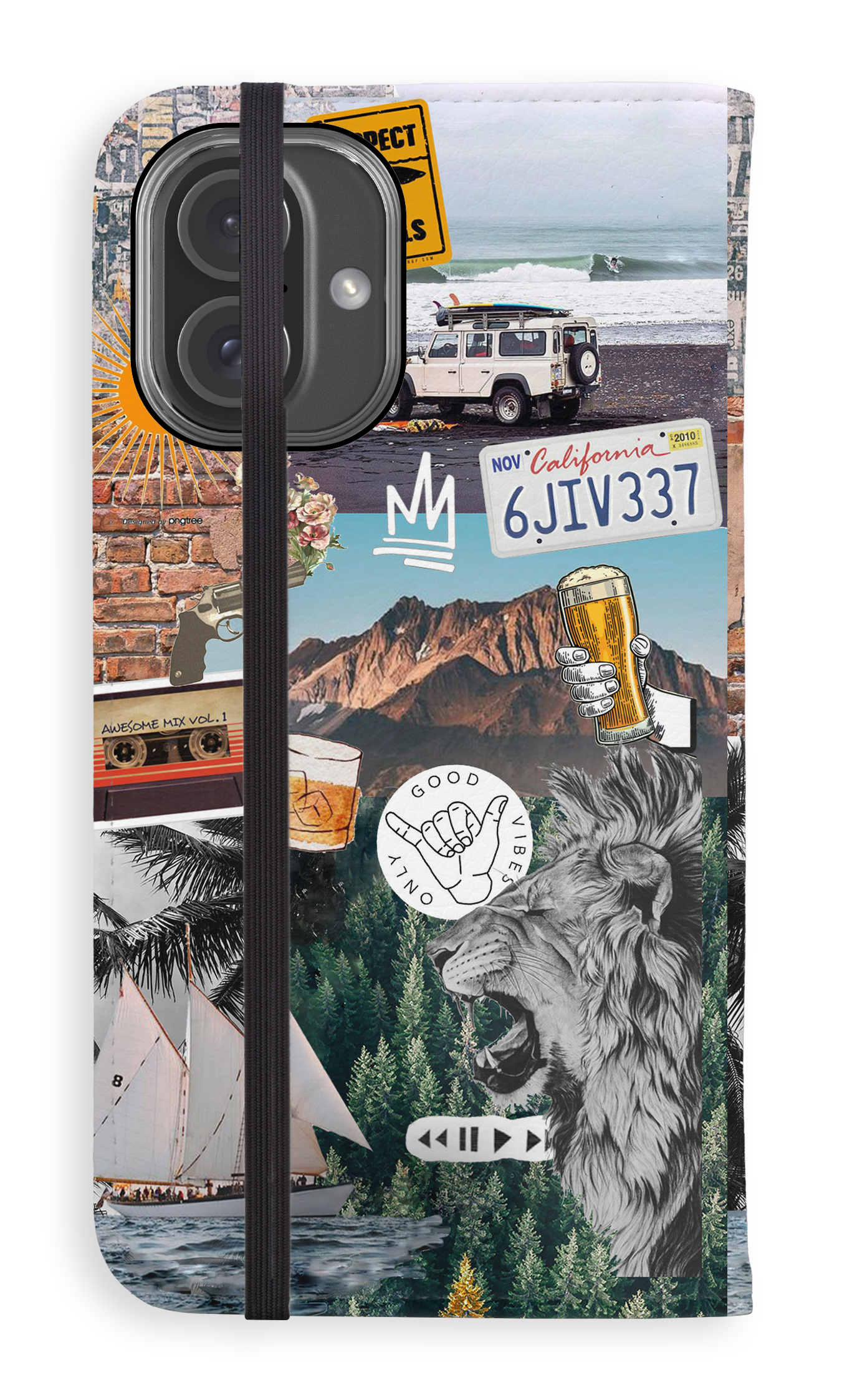 Groovy - Folio Case - iPhone 16 Plus