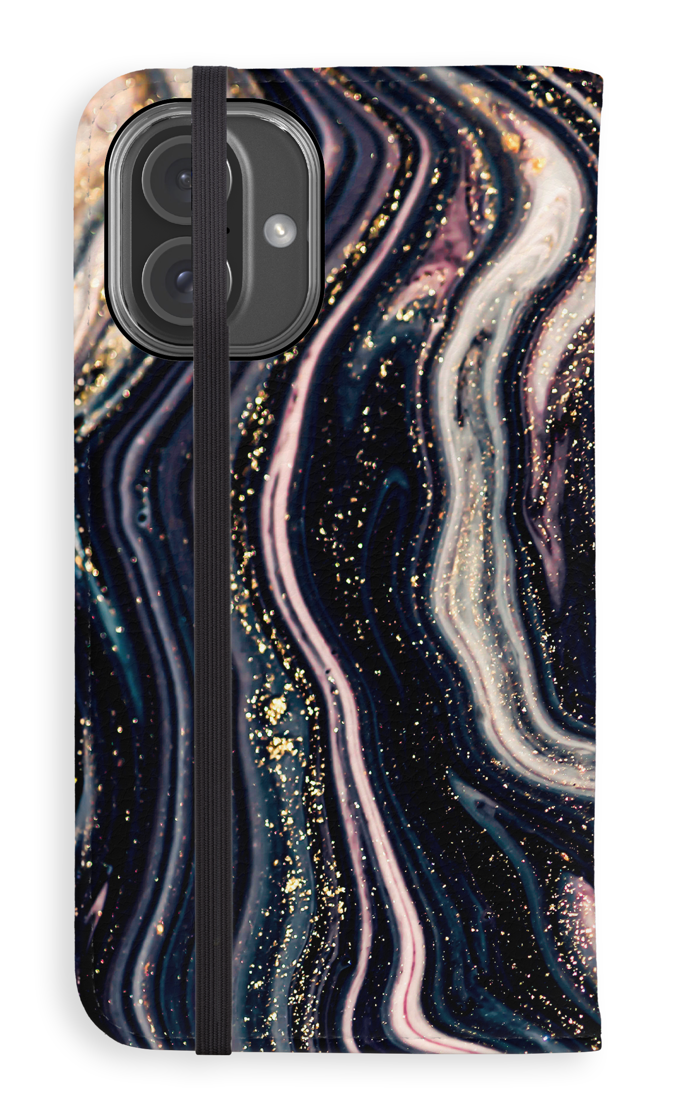 Shimmering Secrets - Folio Case - iPhone 16 Plus