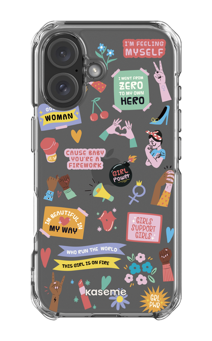 Girl Boss Clear Case - iPhone 16