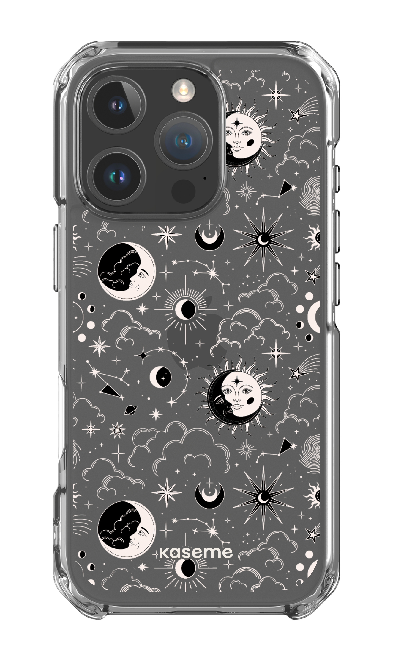 Milky Way Black Clear Case - iPhone 16 Pro