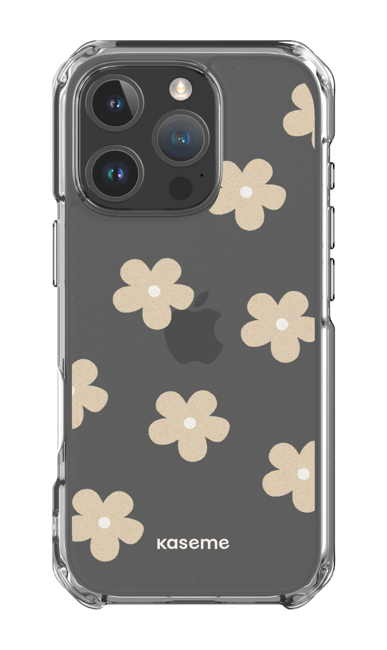 Woodstock Beige Clear Case - iPhone 16 Pro