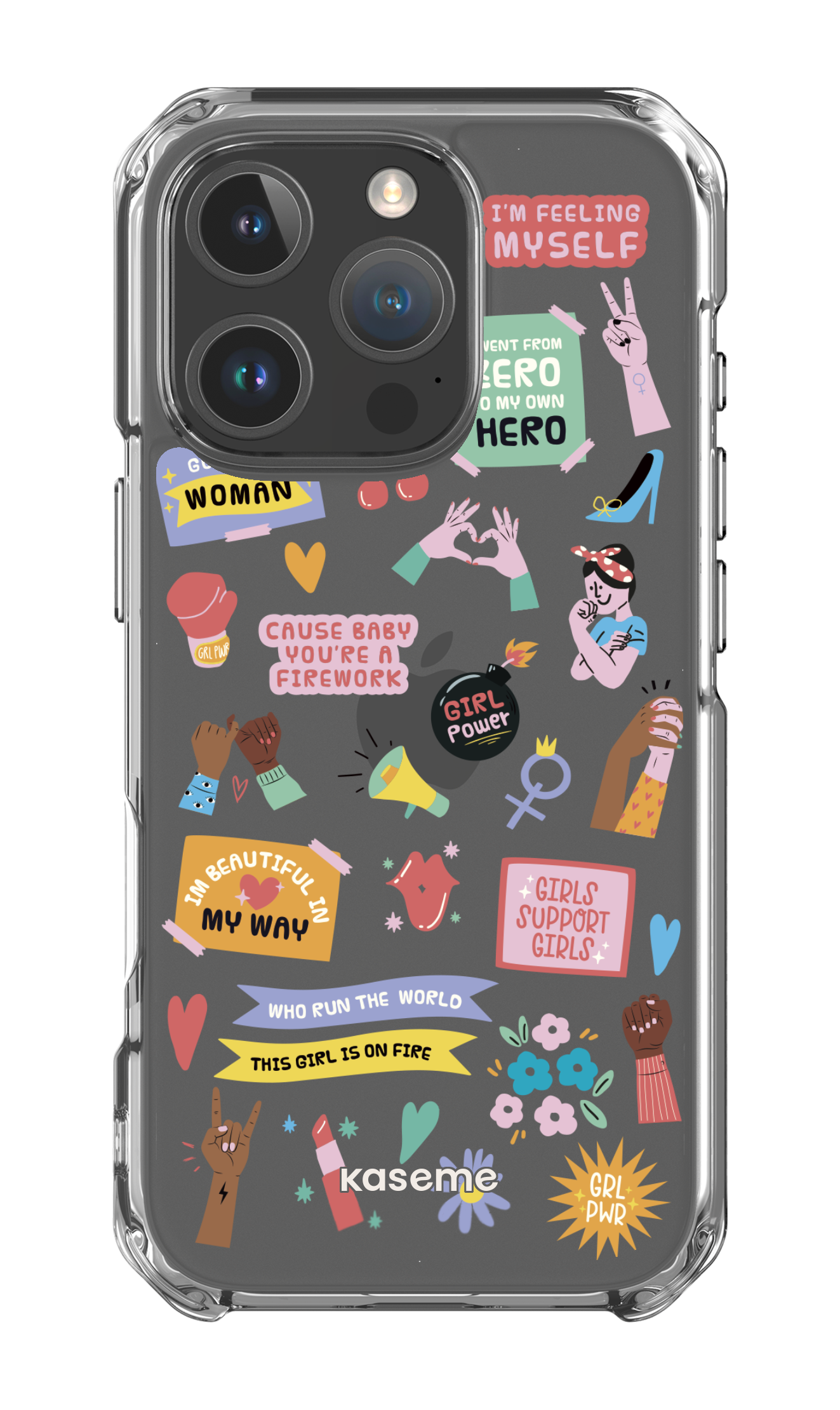 Girl Boss Clear Case - iPhone 16 Pro