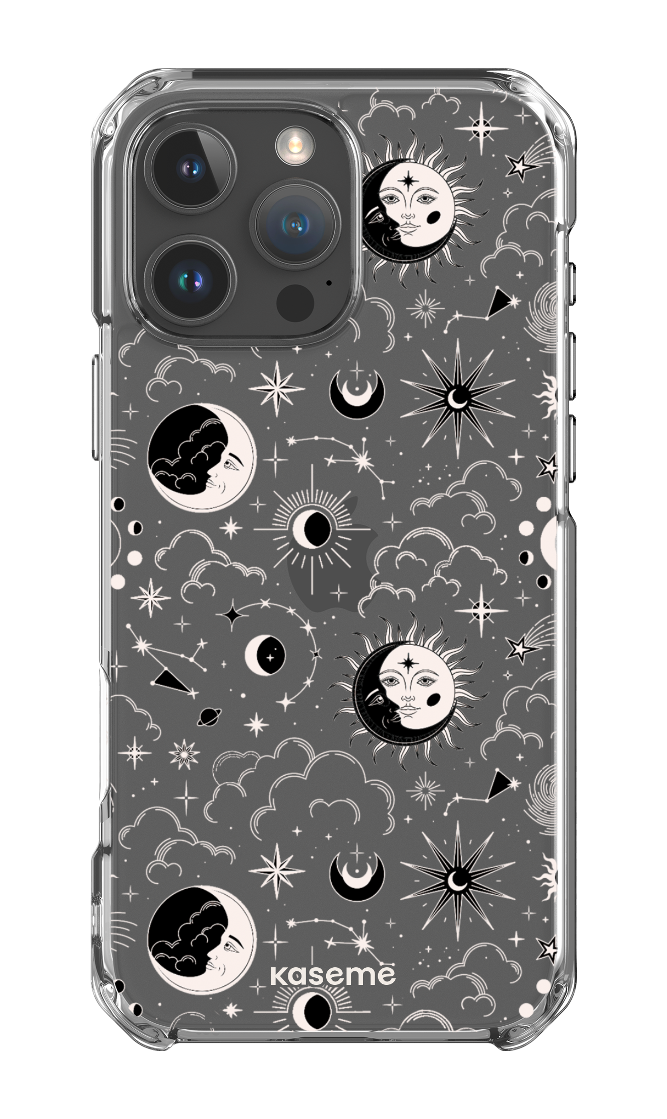 Milky Way Black Clear Case - iPhone 16 Pro Max