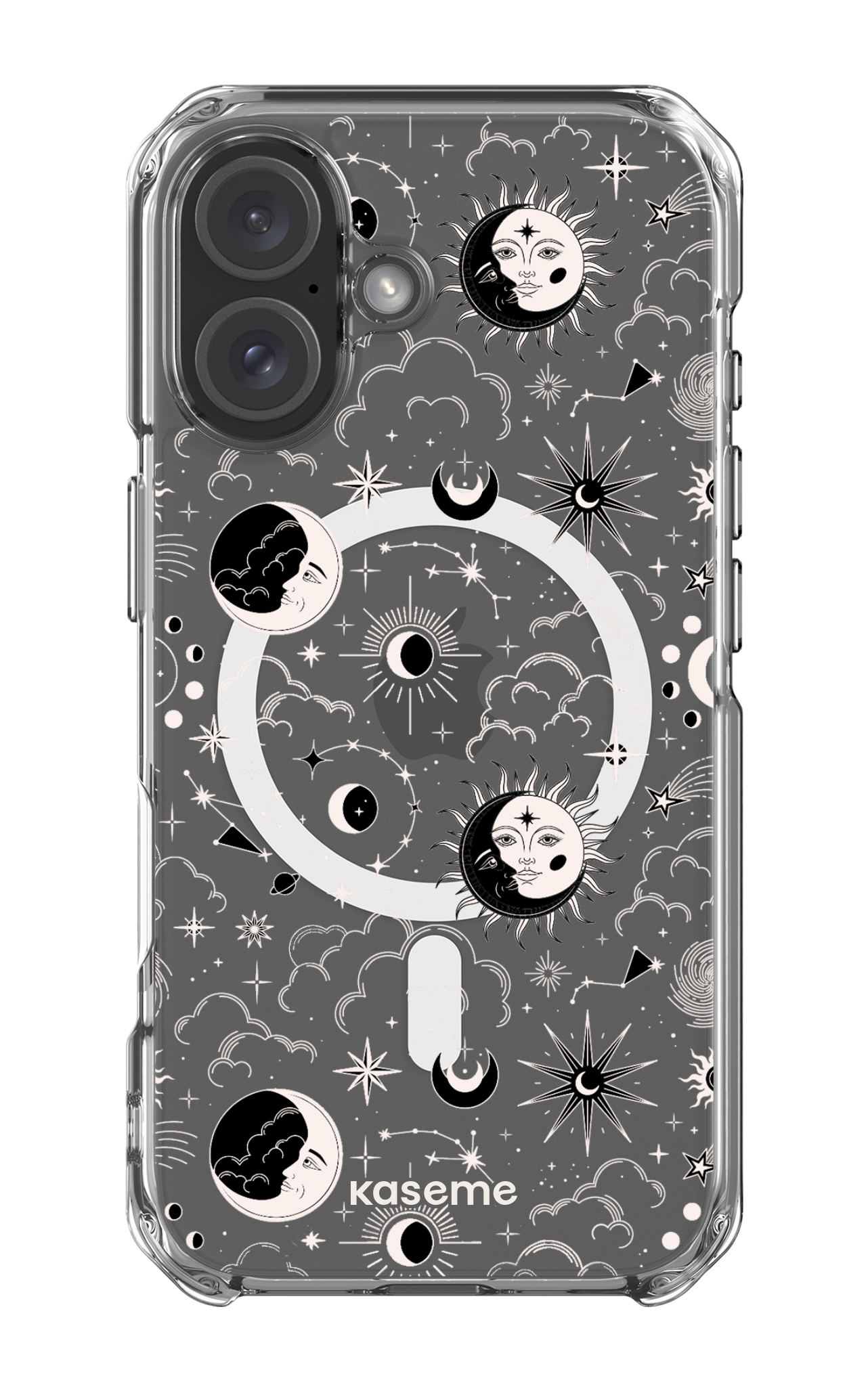 Milky Way Black Clear Case - iPhone 16