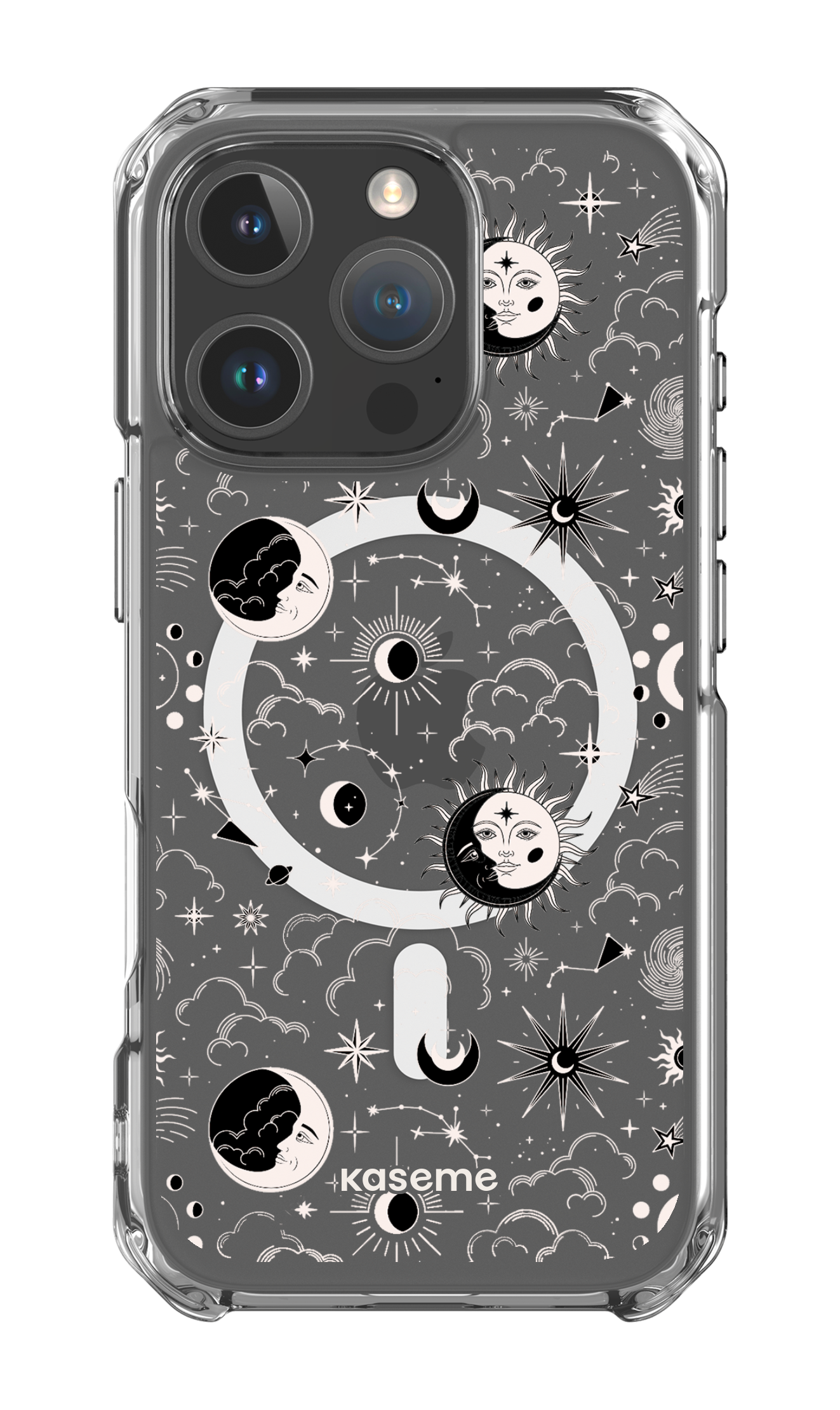 Milky Way Black Clear Case - iPhone 16 Pro