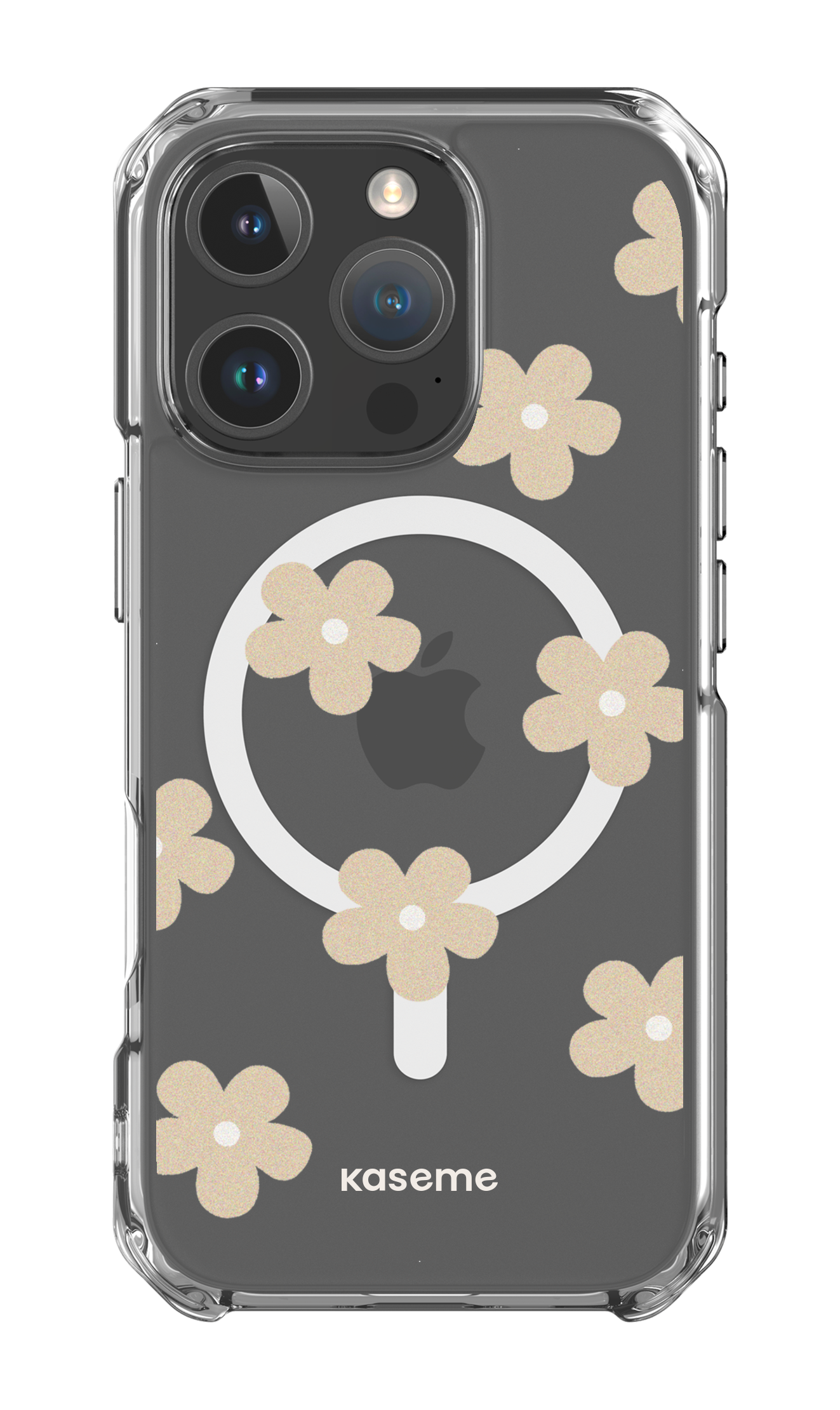 Woodstock Beige Clear Case - iPhone 16 Pro