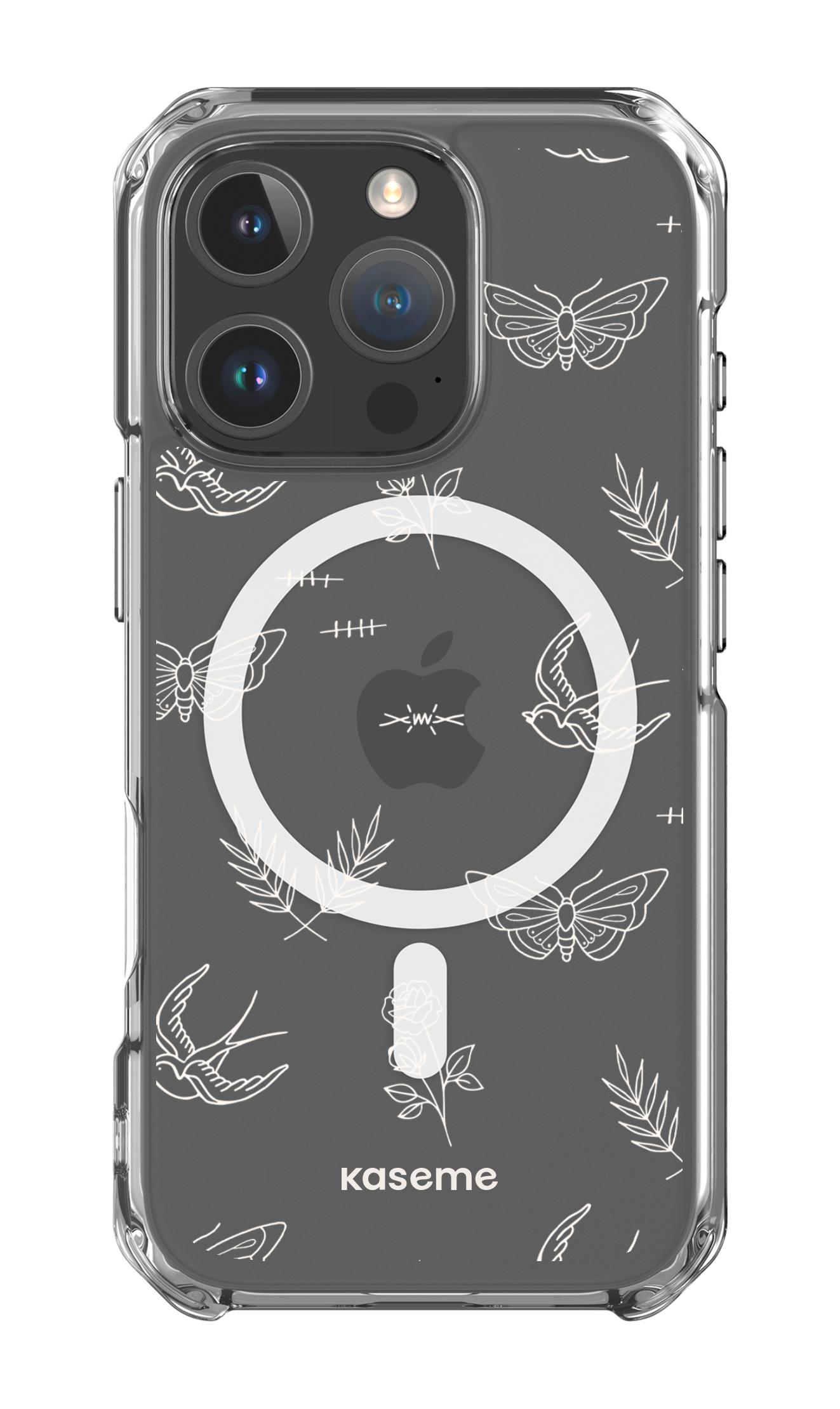 Ink white clear case - iPhone 16 Pro