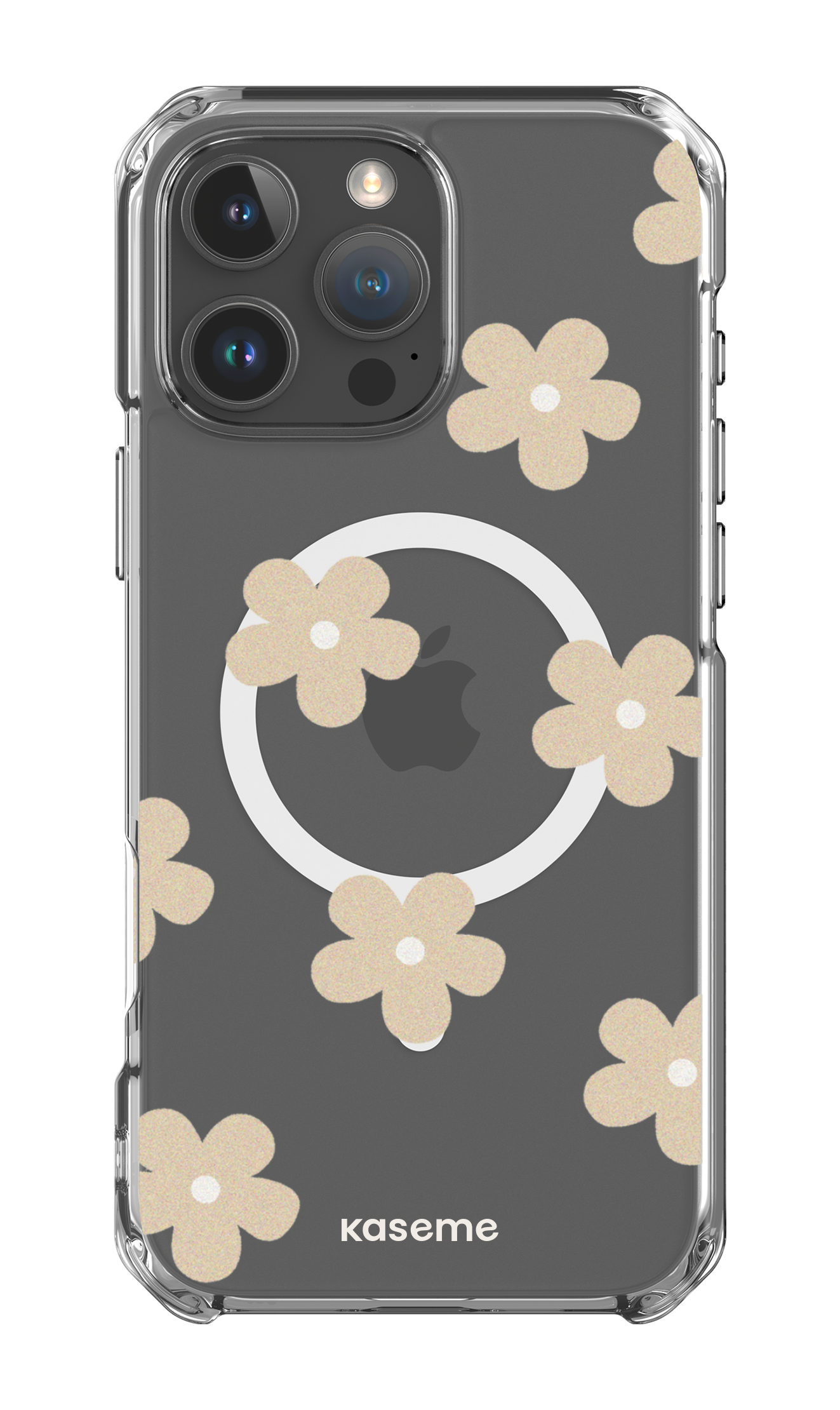 Woodstock Beige Clear Case - iPhone 16 Pro Max