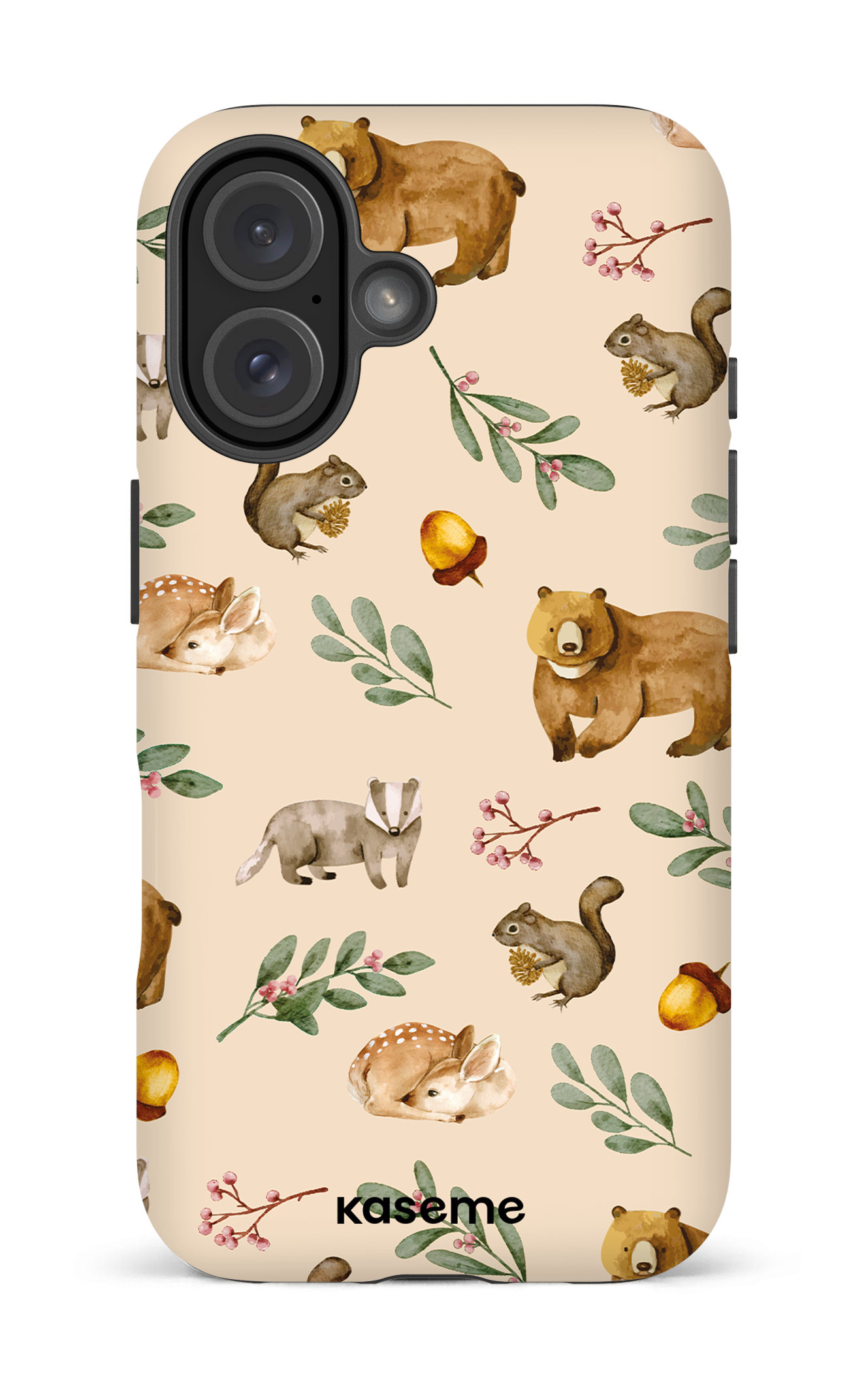 Furry Forest Beige - iPhone 16