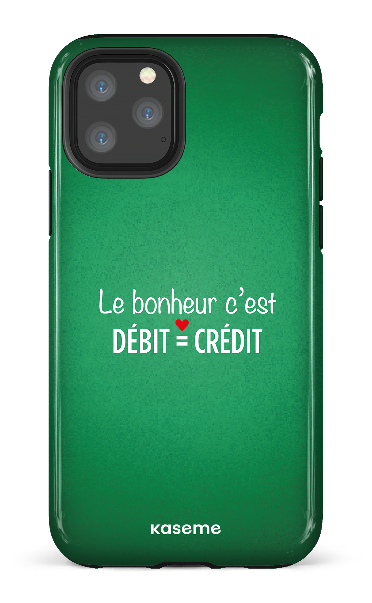 Le bonheur c'est débit = crédit (vert) - iPhone 11 Pro