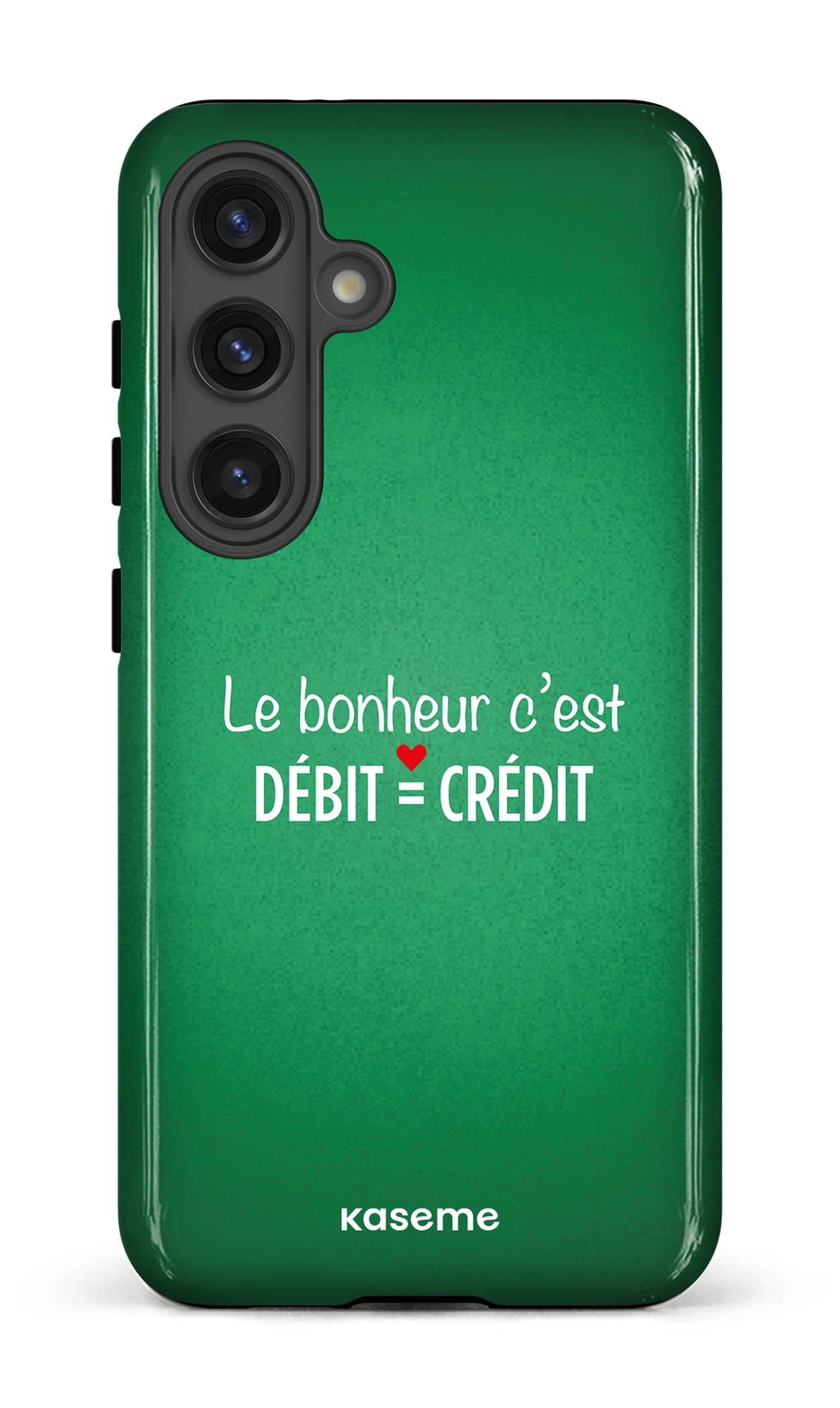 Le bonheur c'est débit = crédit (vert) - Galaxy S24