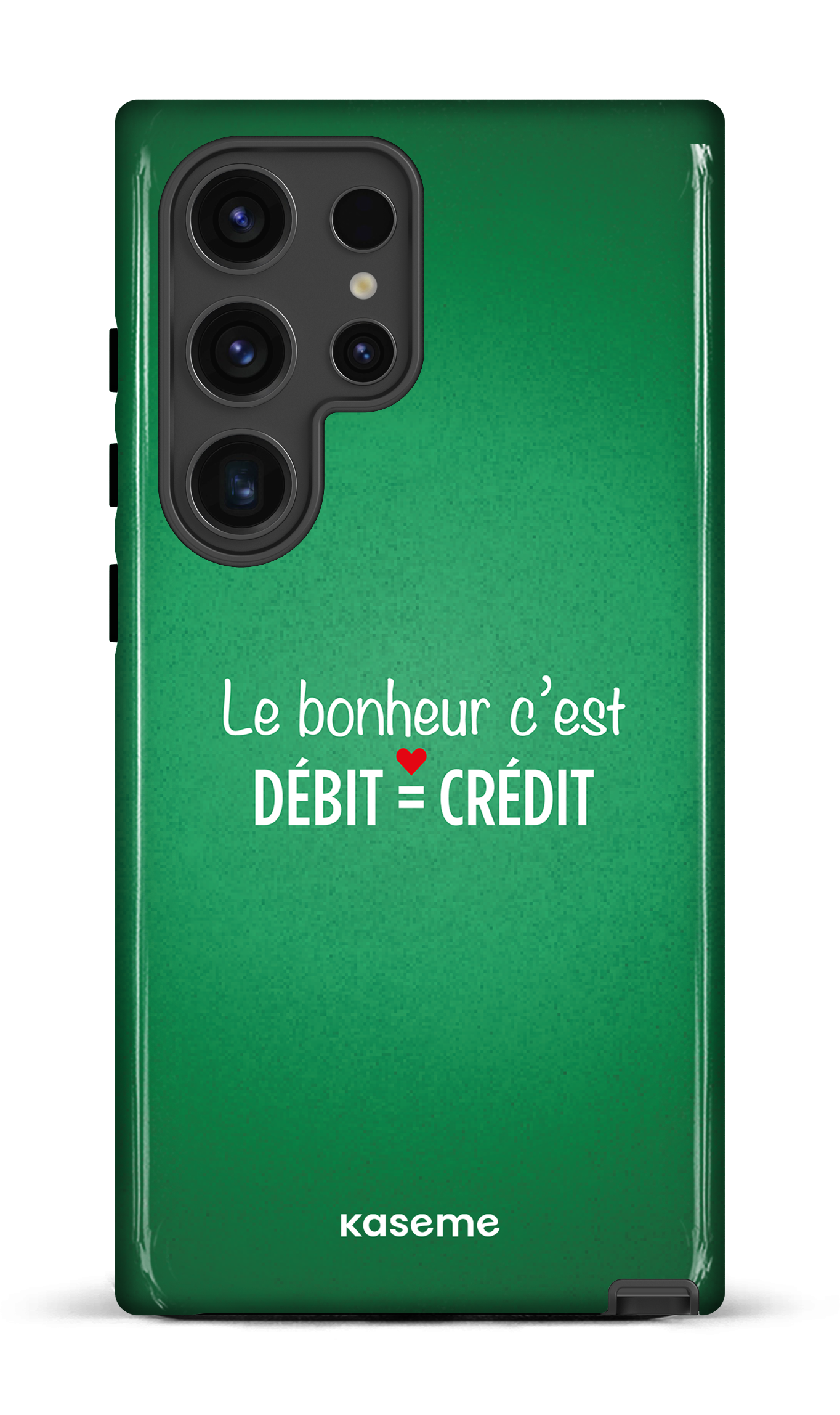 Le bonheur c'est débit = crédit (vert) - Galaxy S24 Ultra