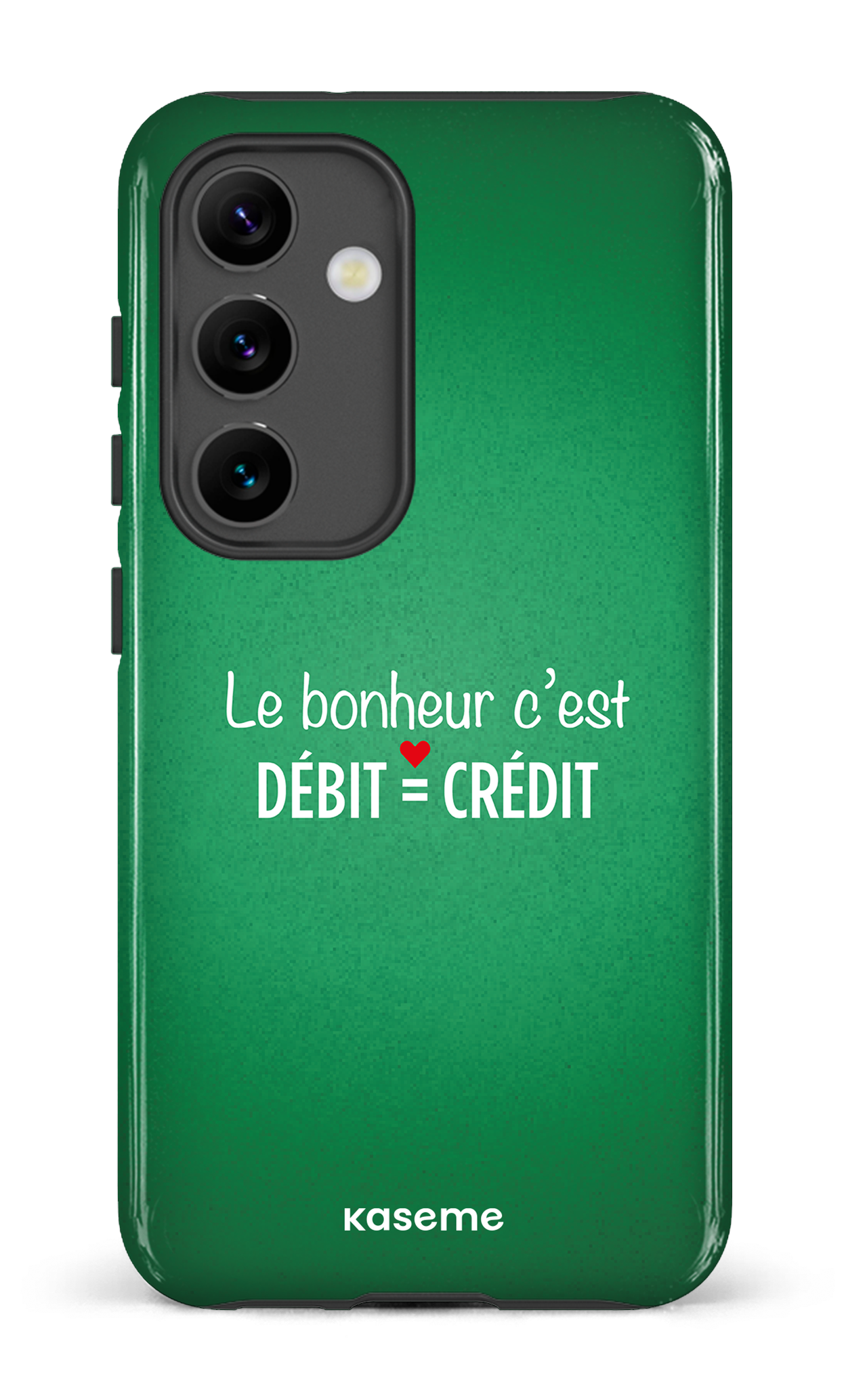 Le bonheur c'est débit = crédit (vert) - Galaxy S23FE