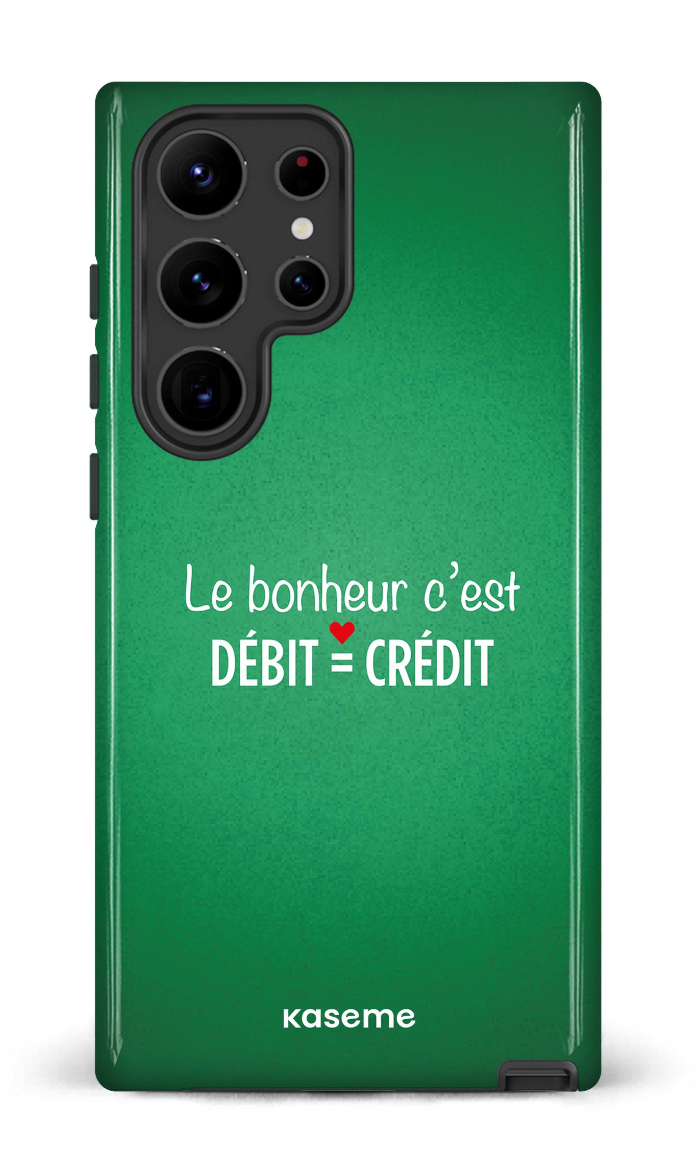 Le bonheur c'est débit = crédit (vert) - Galaxy S23 Ultra