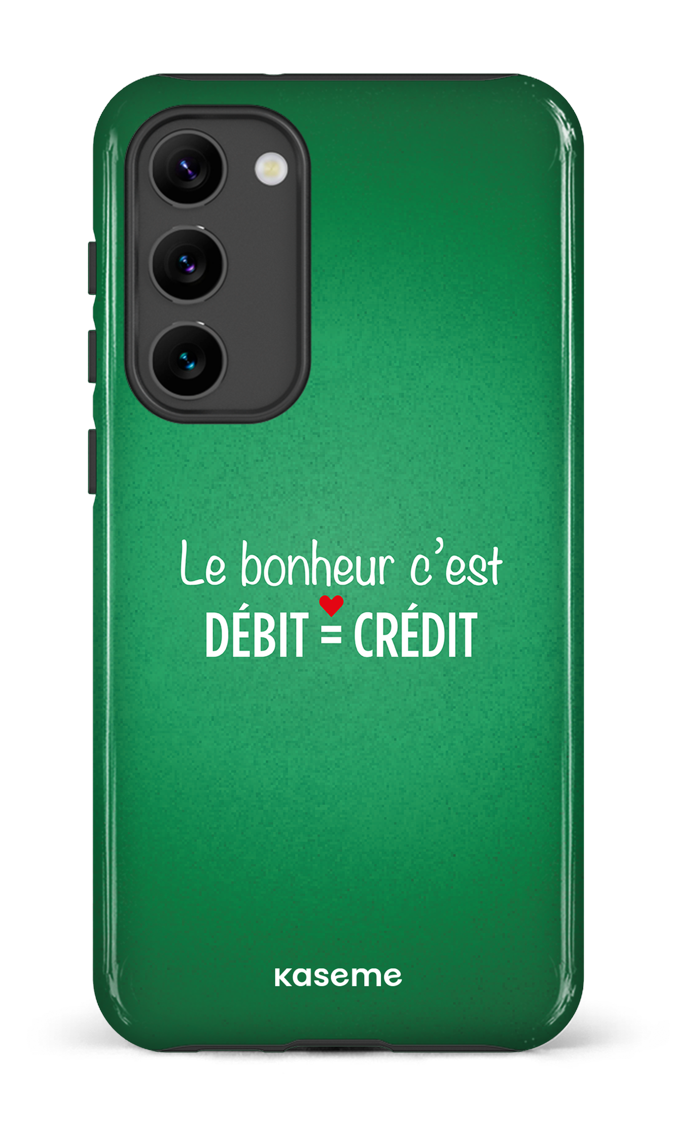 Le bonheur c'est débit = crédit (vert) - Galaxy S23 Plus