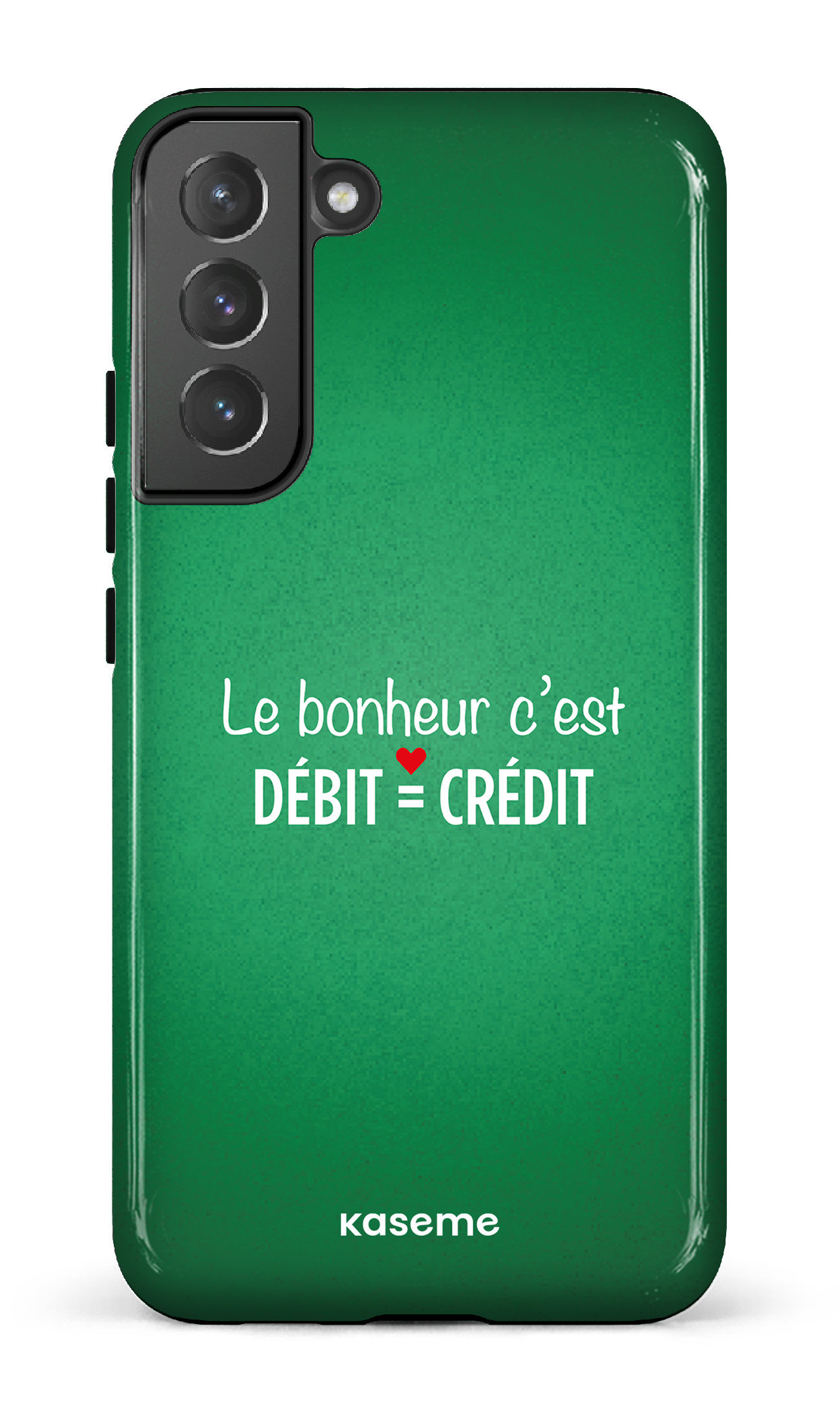 Le bonheur c'est débit = crédit (vert) - Galaxy S22 Plus