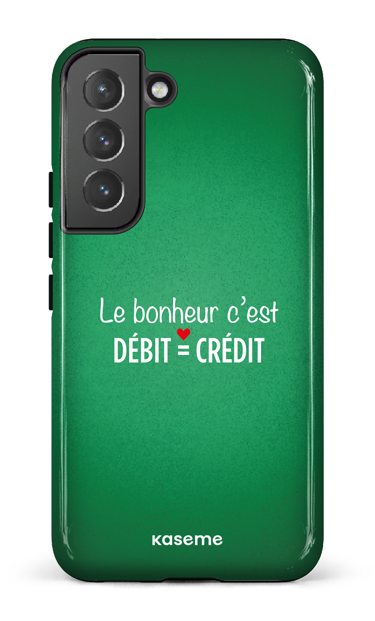 Le bonheur c'est débit = crédit (vert) - Galaxy S22