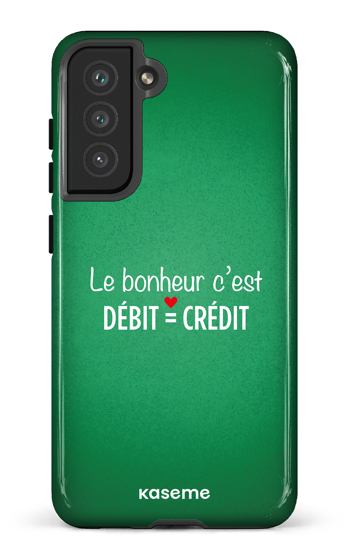 Le bonheur c'est débit = crédit (vert) - Galaxy S21 FE