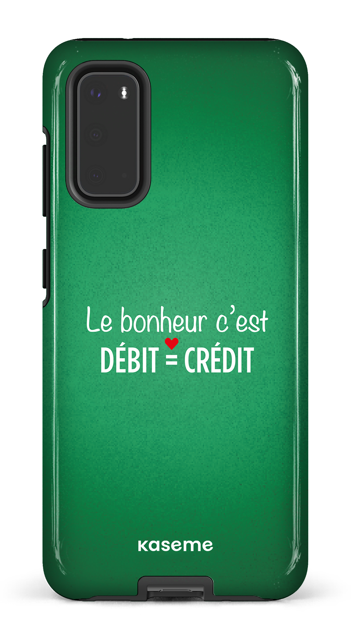 Le bonheur c'est débit = crédit (vert) - Galaxy S20