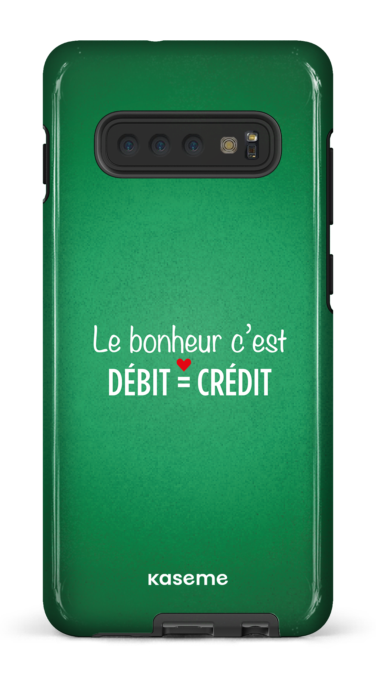 Le bonheur c'est débit = crédit (vert) - Galaxy S10 Plus