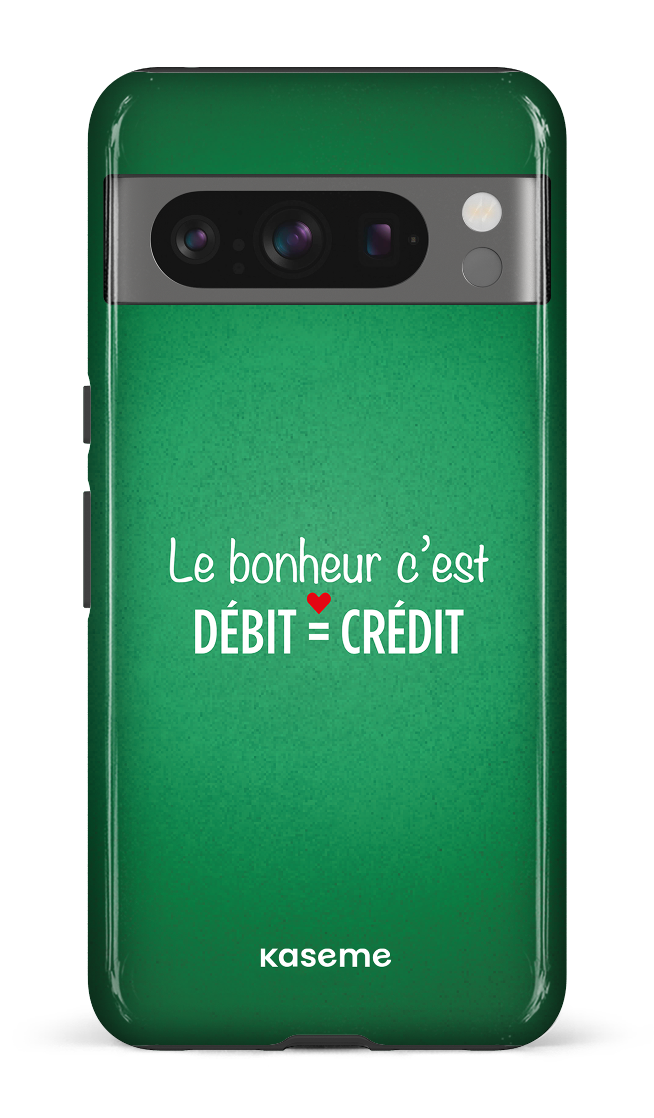 Le bonheur c'est débit = crédit (vert) - Google Pixel 8 Pro