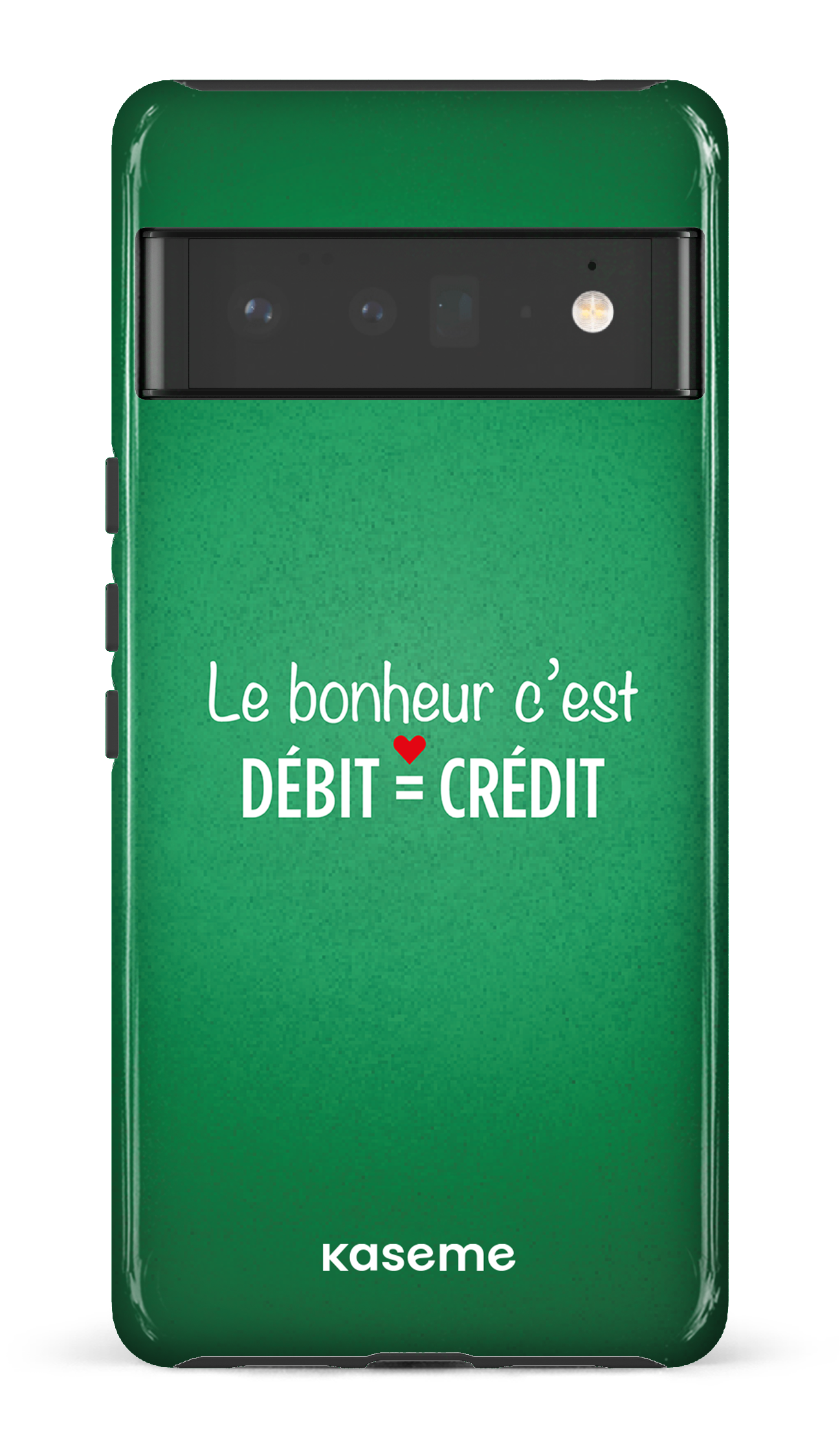 Le bonheur c'est débit = crédit (vert) - Google Pixel 6 Pro